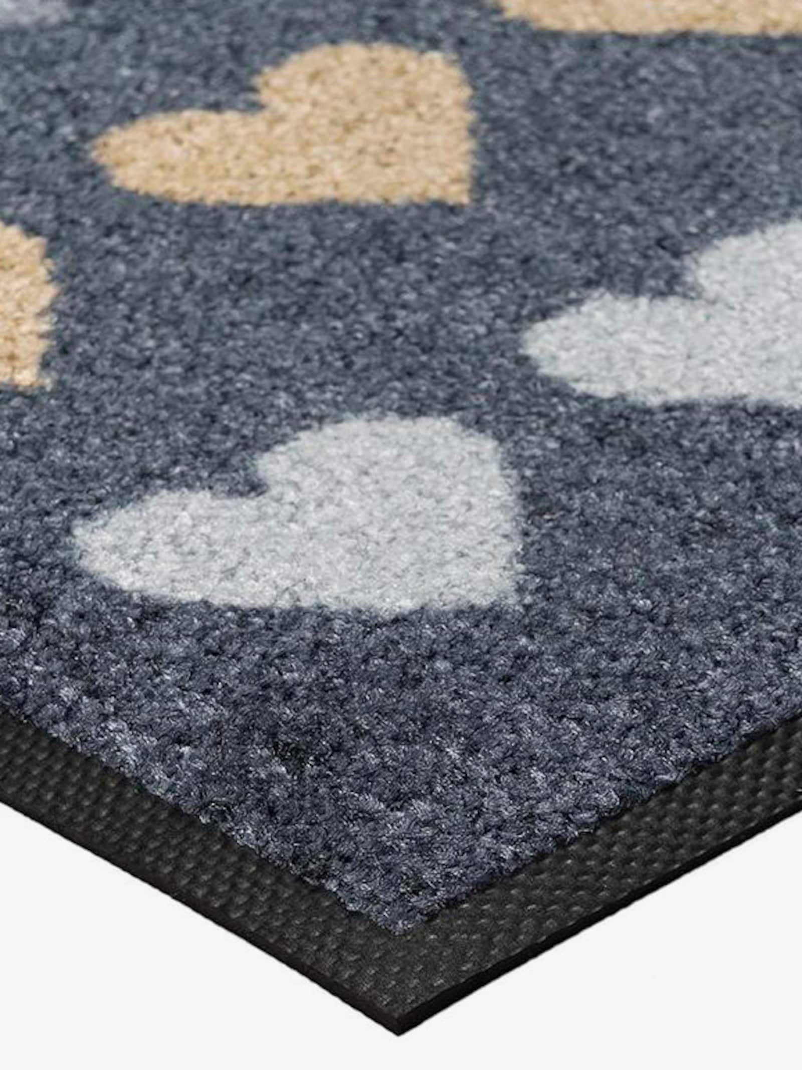 wash+dry by Kleen-Tex Fußmatte - anthrazit-bedruckt