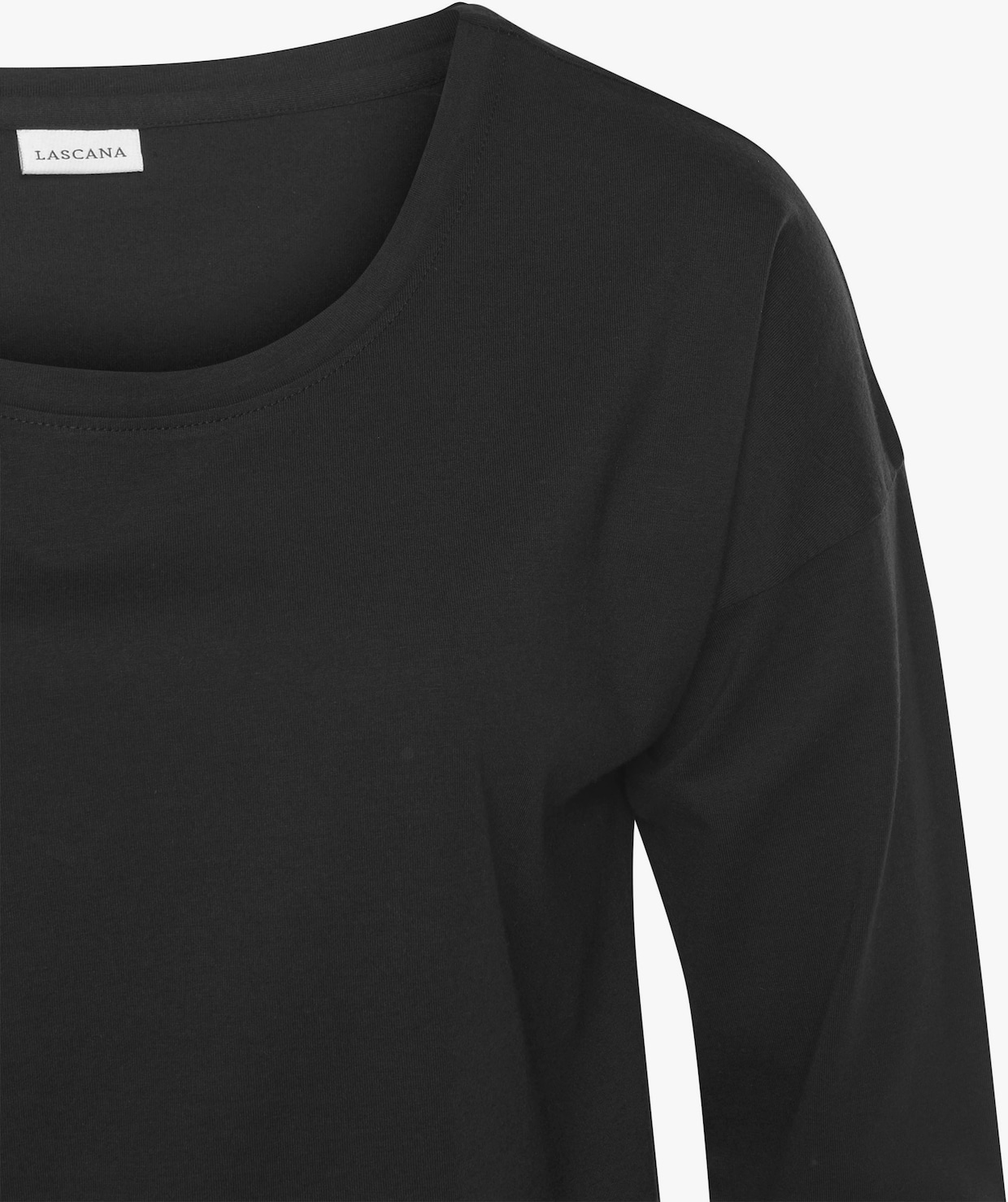 LASCANA Haut de pyjama - noir