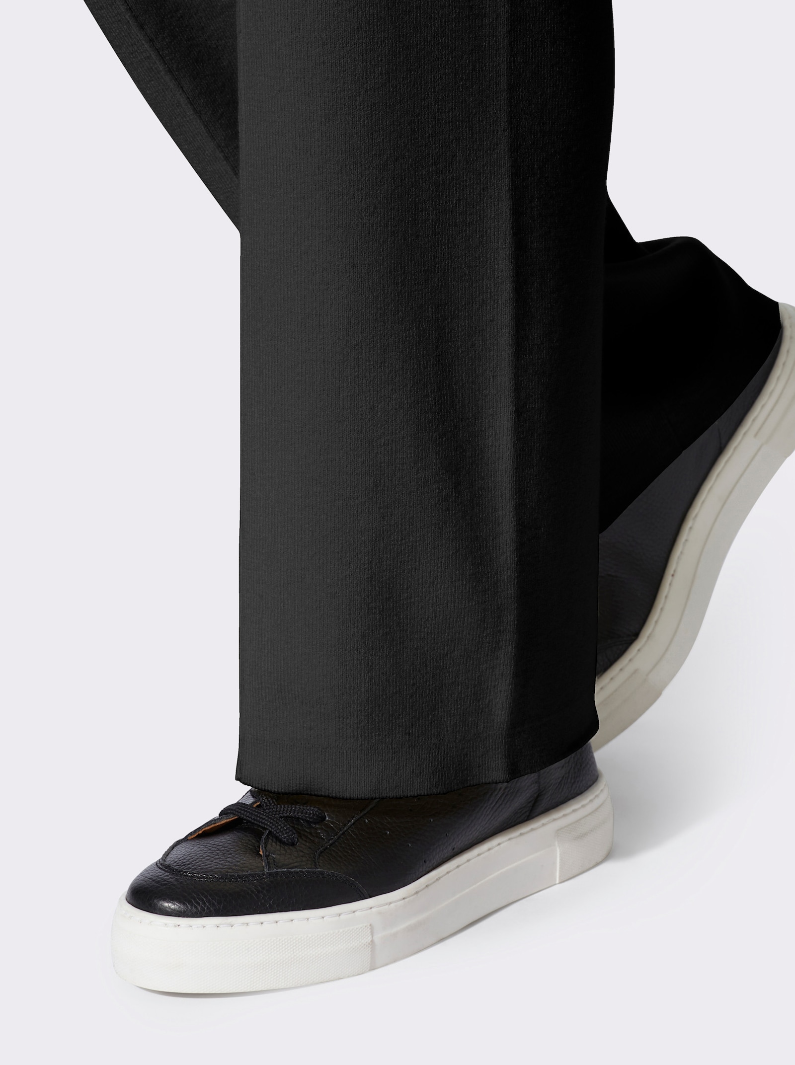 heine Strickhose mit Biesen - schwarz