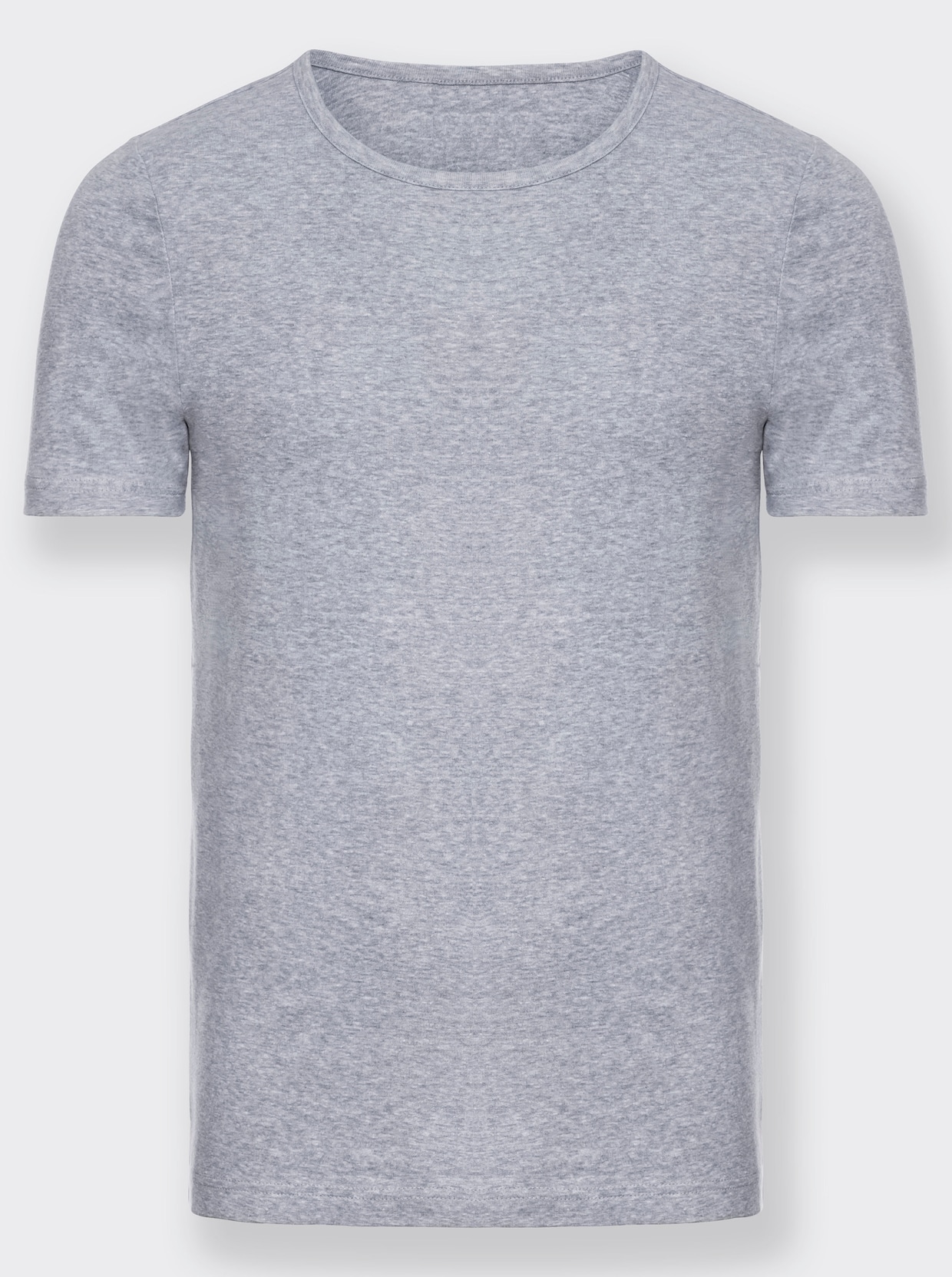 wäschepur Shirt - grau-meliert