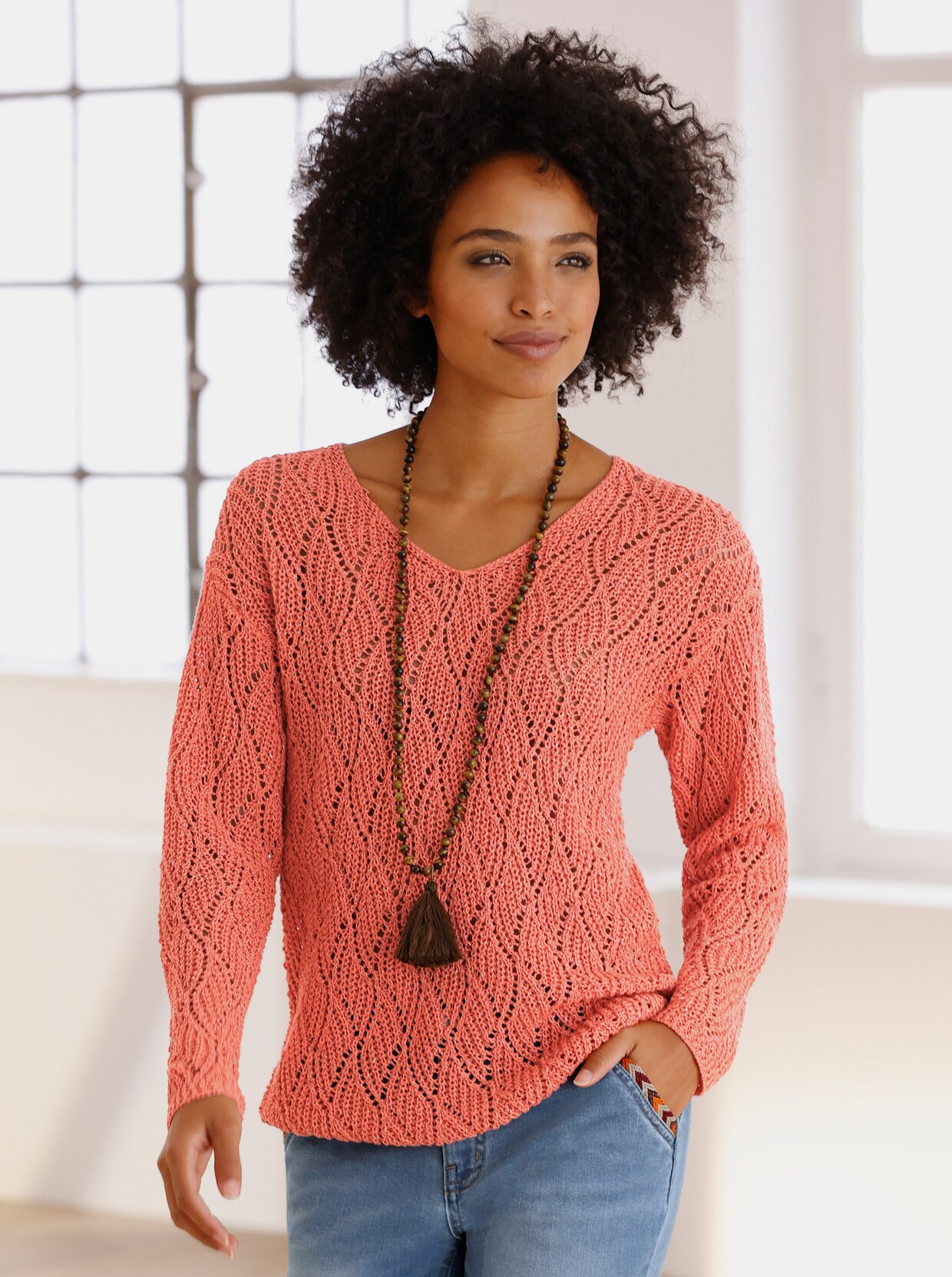 heine Pullover - orange