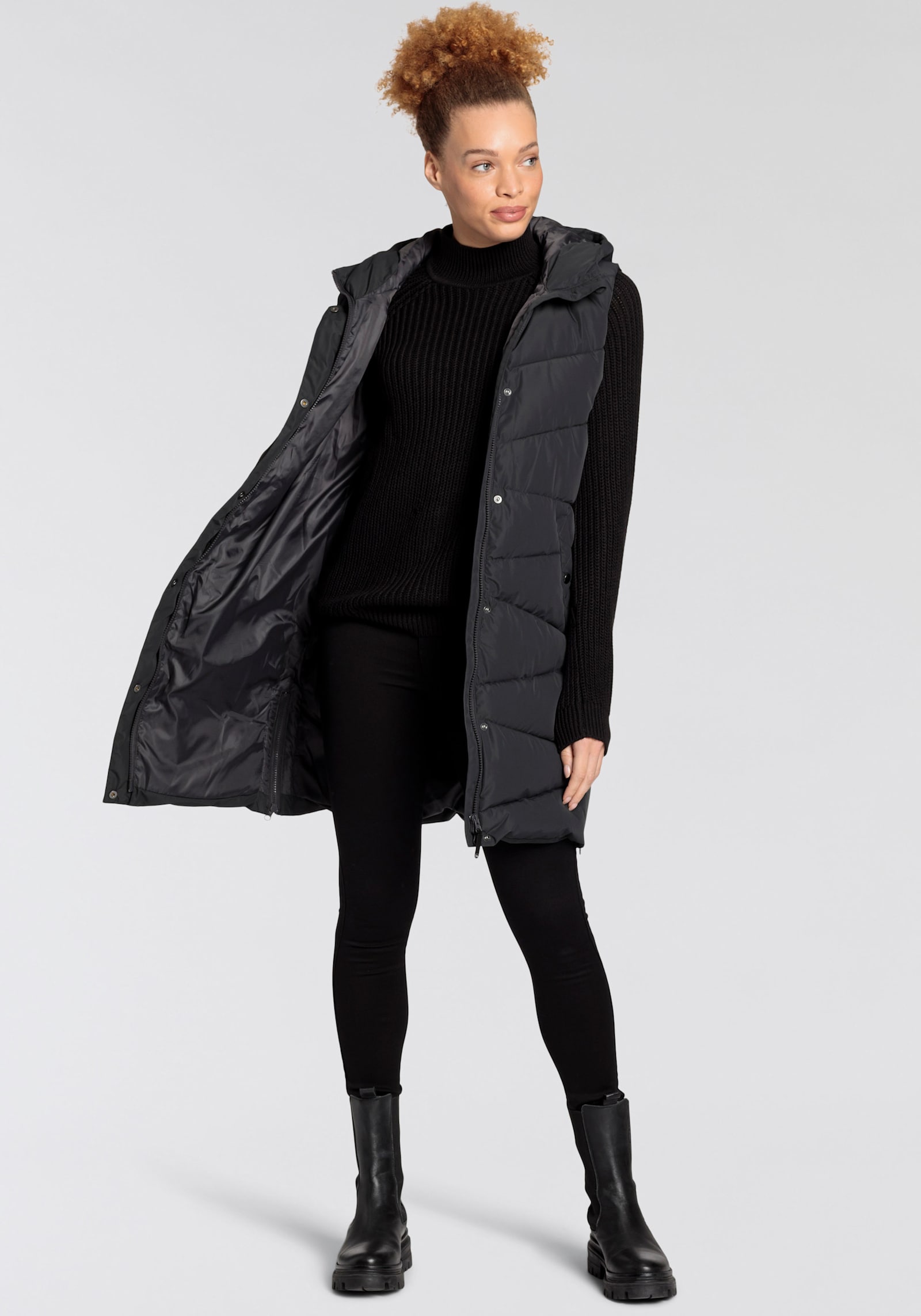 Polarino Steppweste - phantom