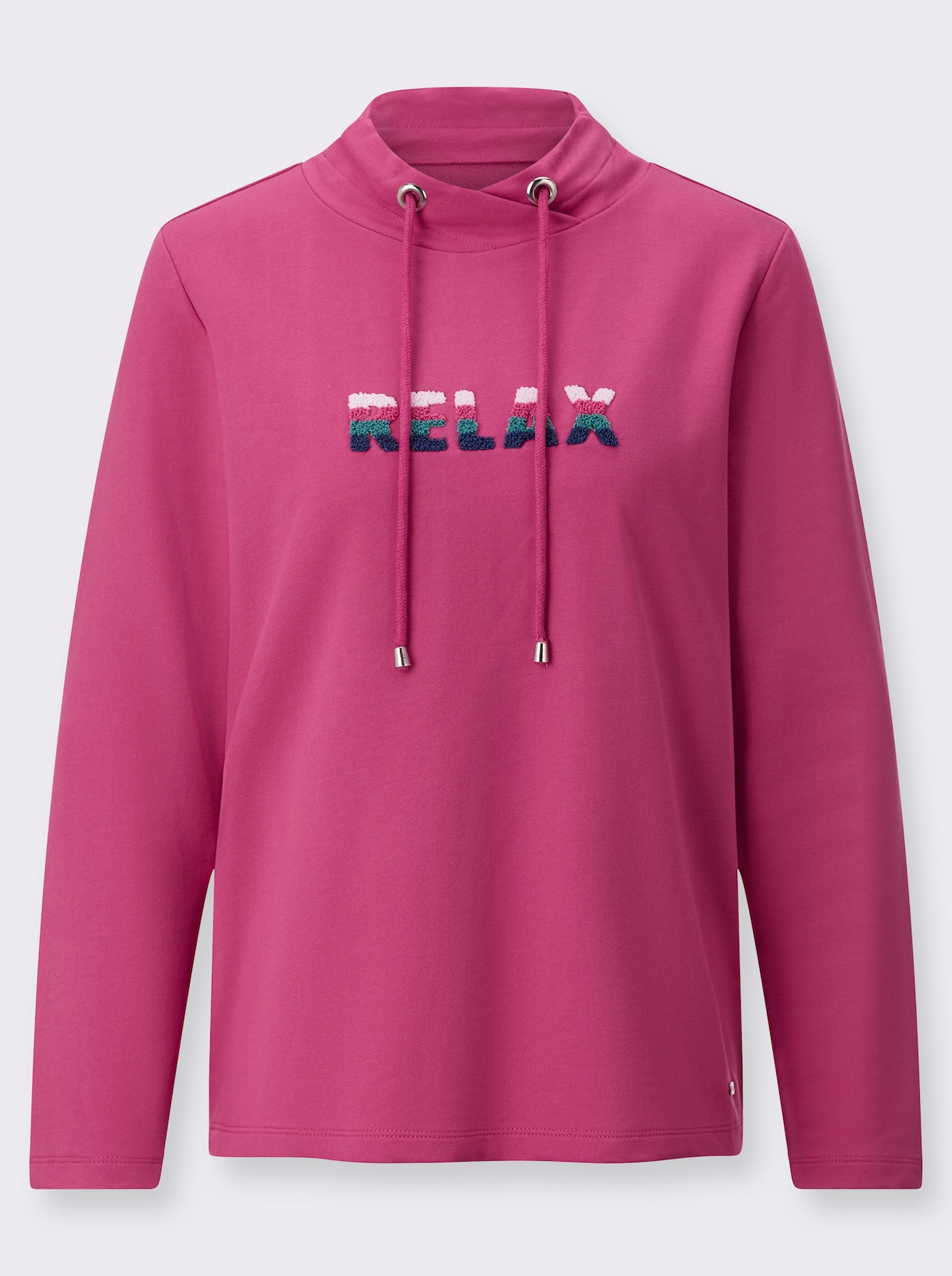 Sweatshirt - fuchsia