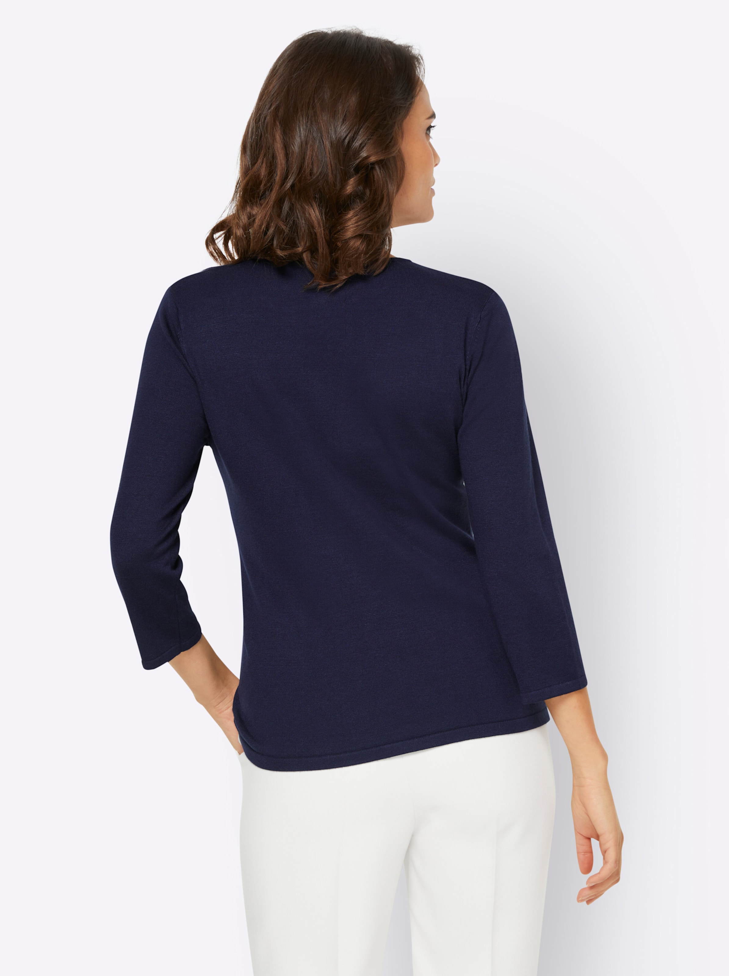 We love günstig Kaufen-Pullover in nachtblau von heine. Pullover in nachtblau von heine <![CDATA[Pullover Reizvoller Blickfang: asymmetrischer Ausschnitt mit trendy Cut-Out-Detail. Mit 3/4-Ärmeln. In edler, hochwertiger Feinstrick-Qualität.]]>. 