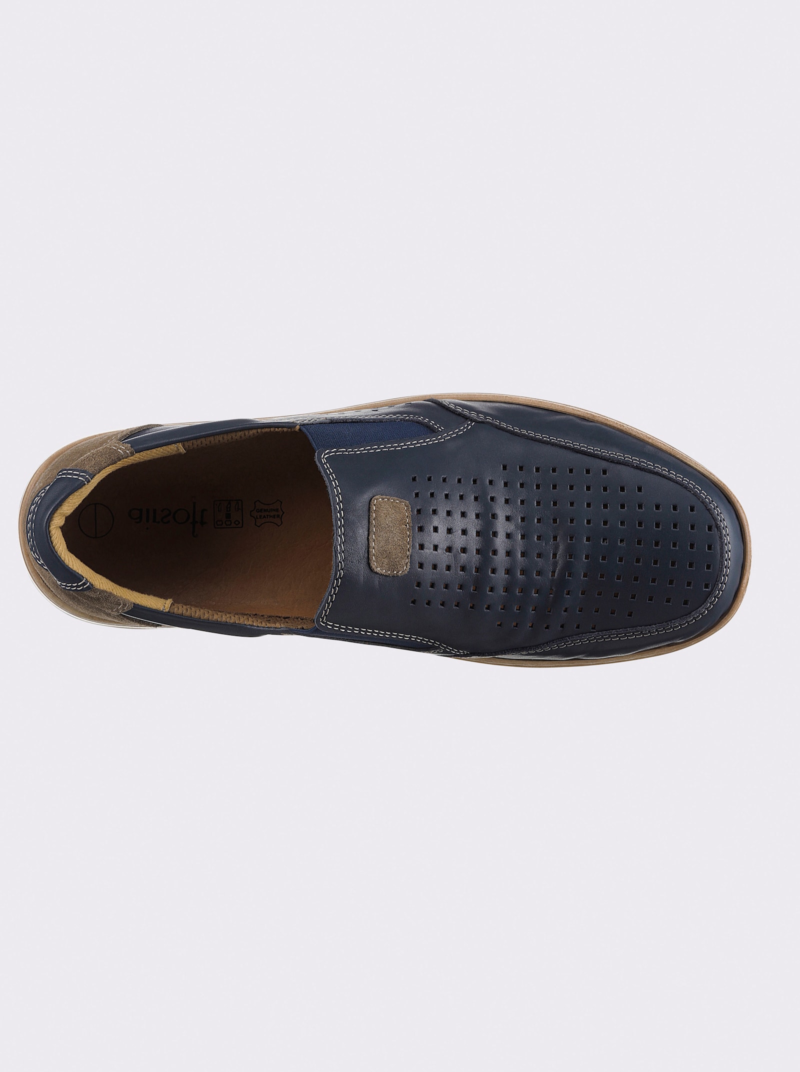 airsoft comfort+ Instapper met perforatie - marine