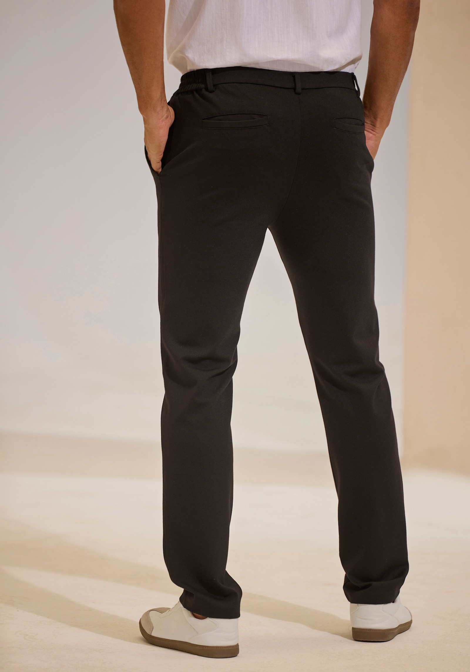 H.I.S Stoffen broek - zwart
