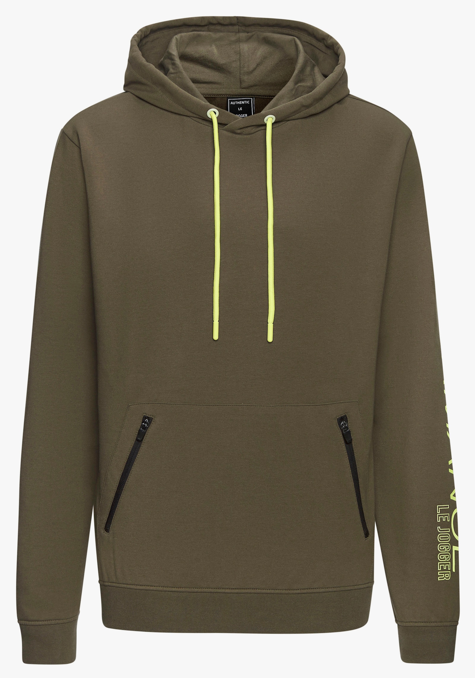 Kapuzensweatshirt - khaki