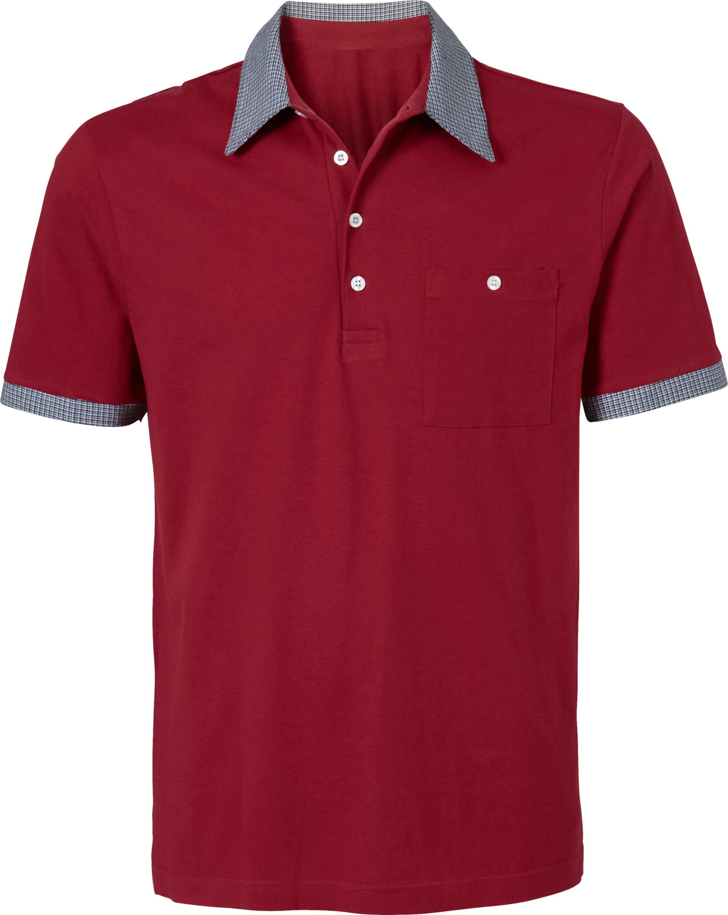 Your Look... for less! Heren Poloshirt rood Maat