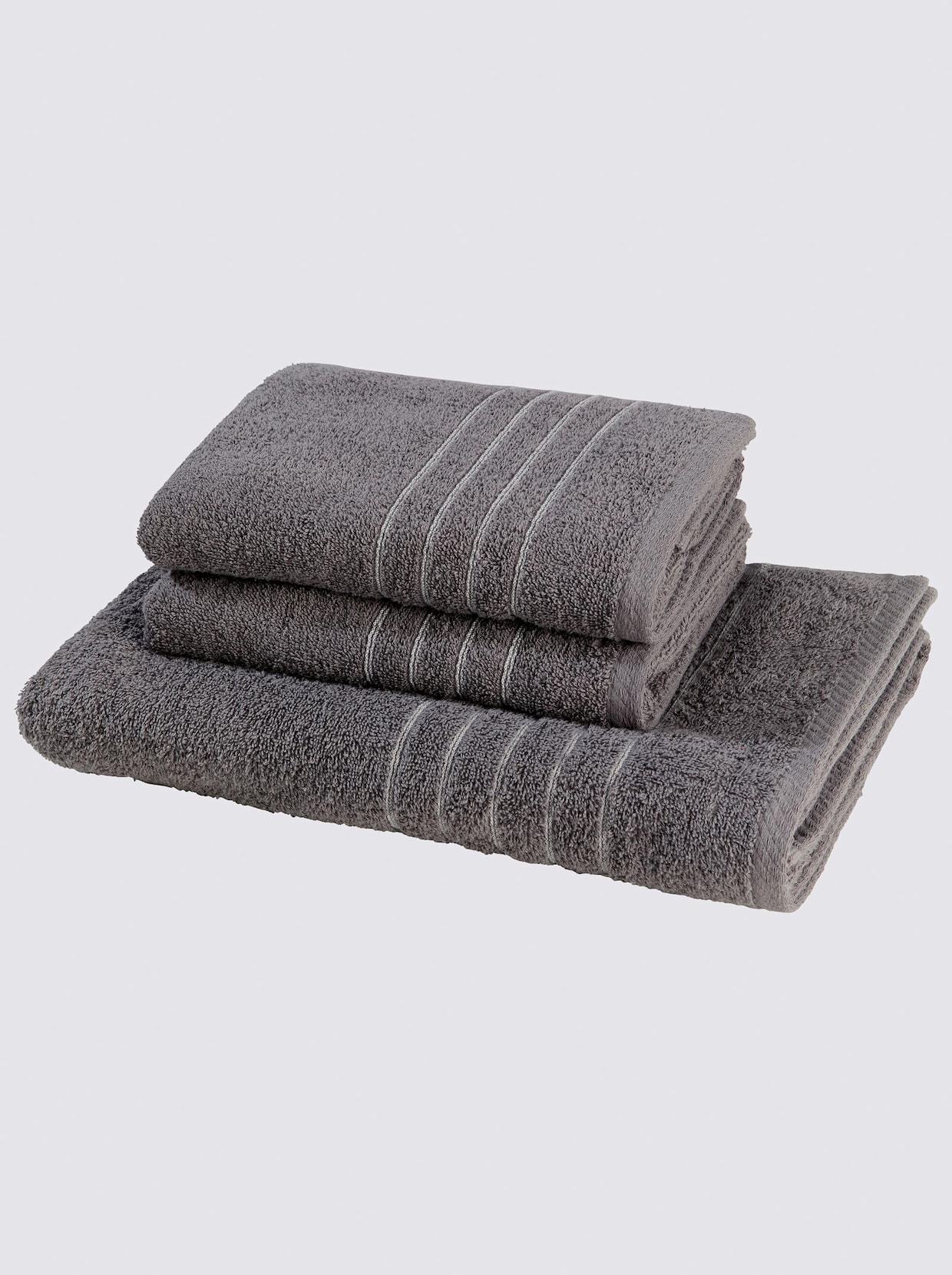 wäschepur Handtuch - grijs