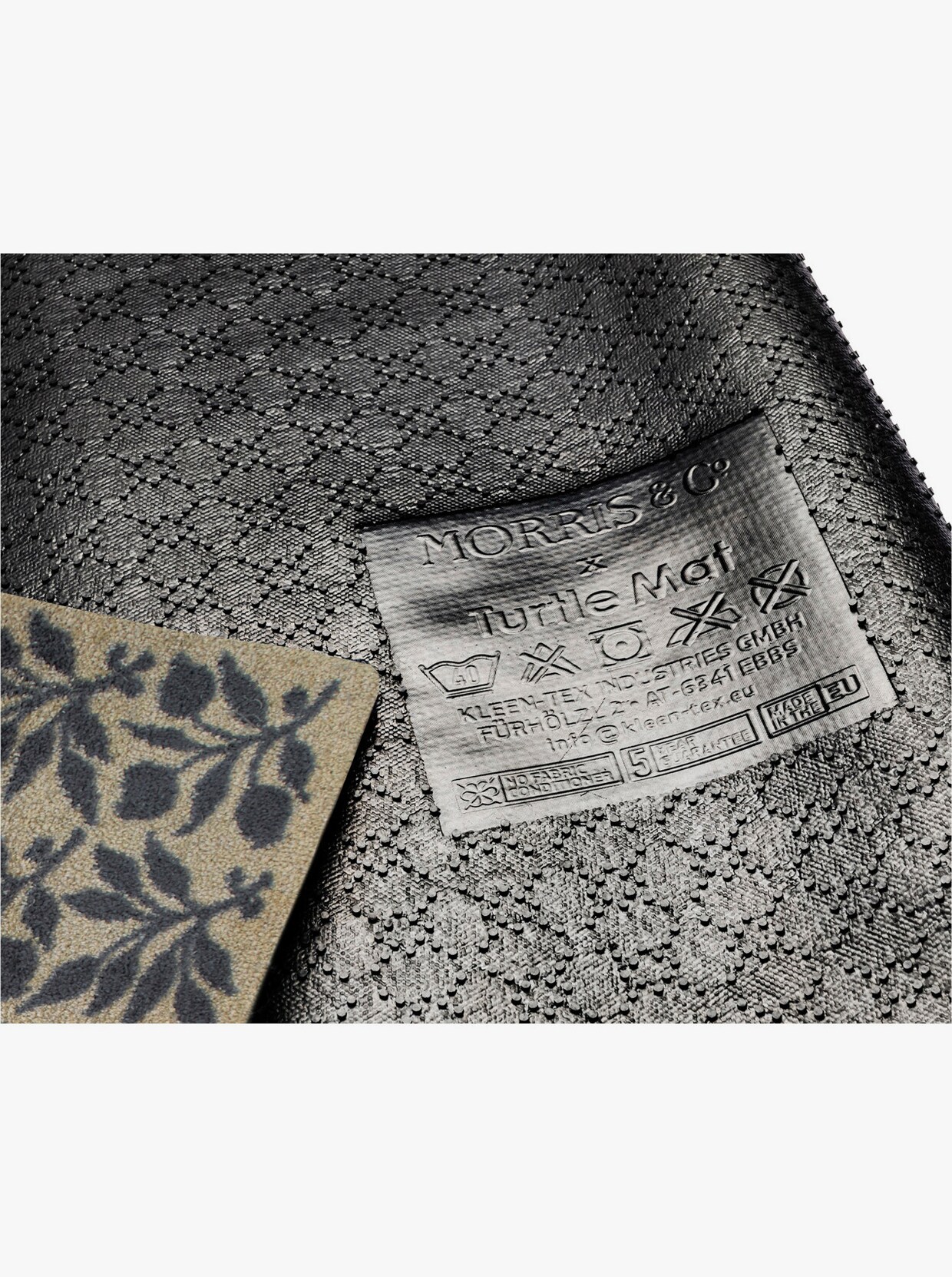 Turtle Mat Fußmatte - taupe-anthrazit-gemustert