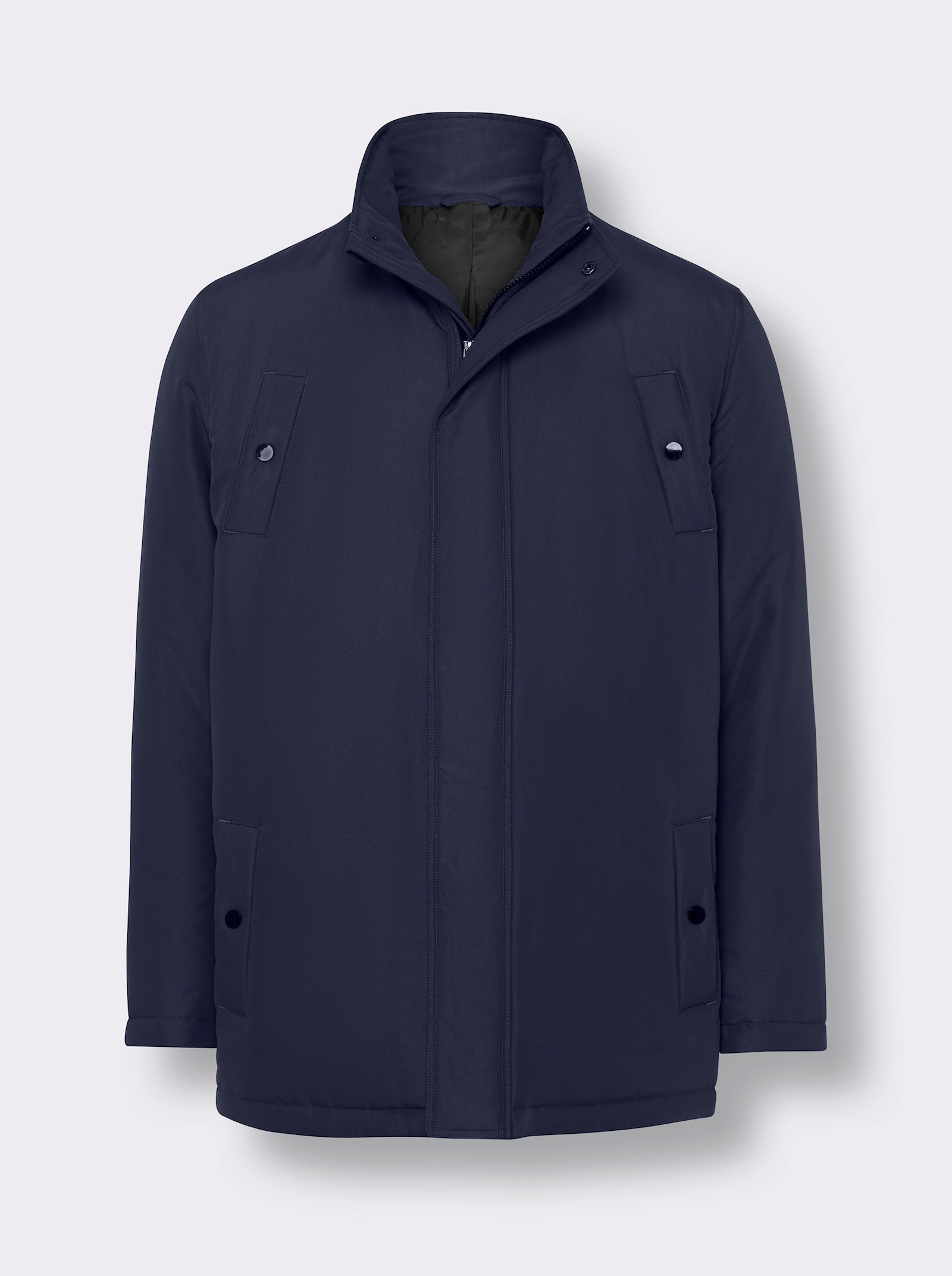 Winterjacke mit vielen Taschen - marine