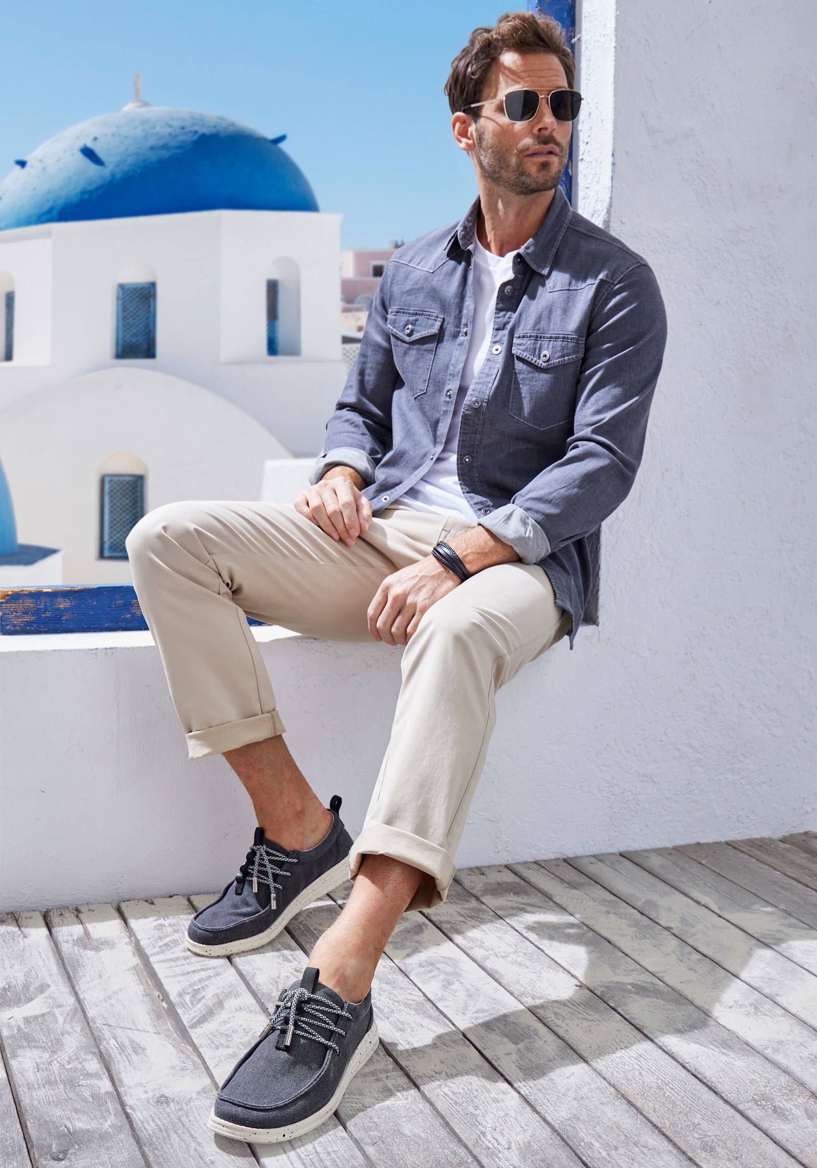 John Devin Sneaker - antraciet