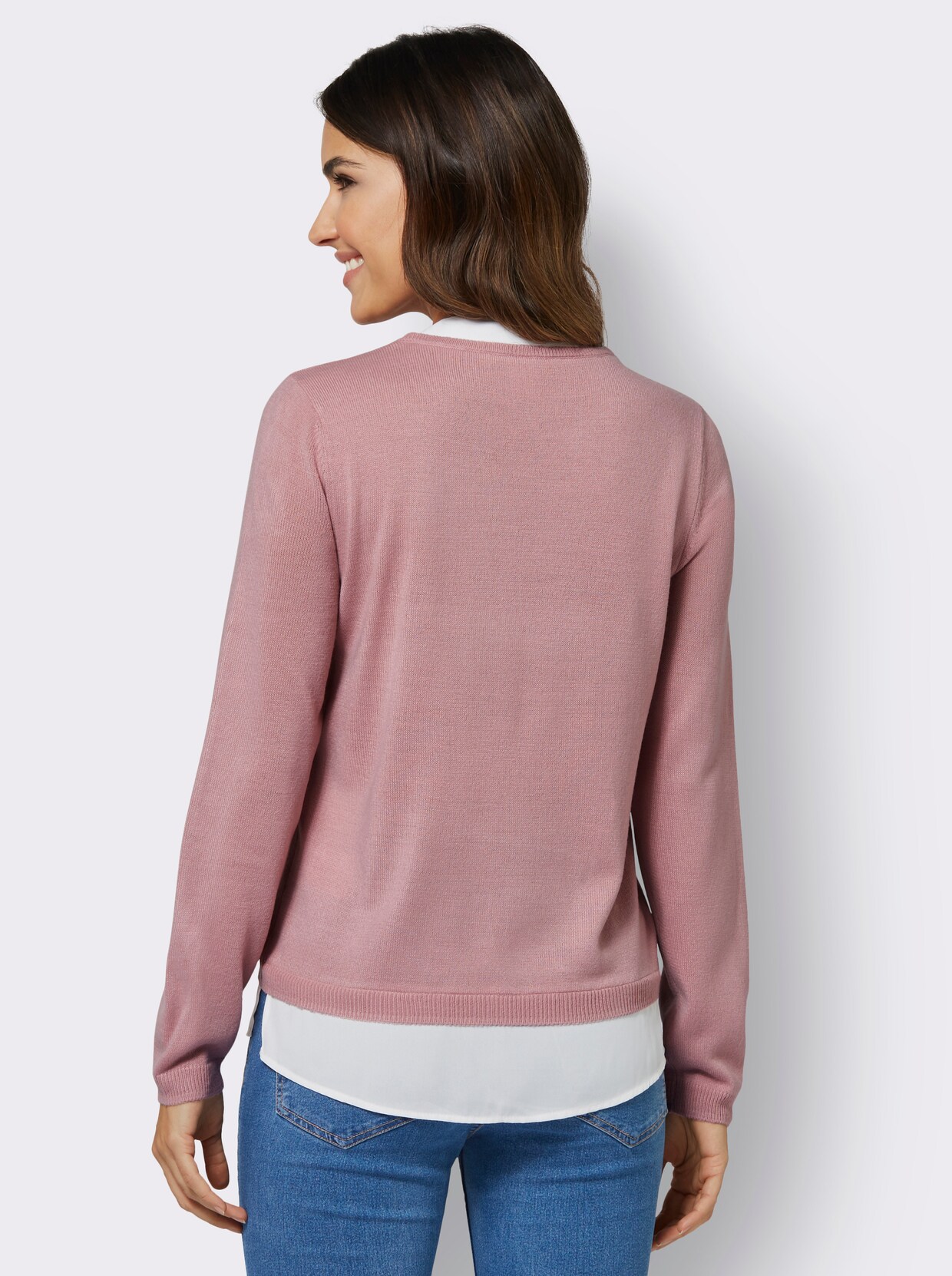 2-in-1-pullover - hortensia