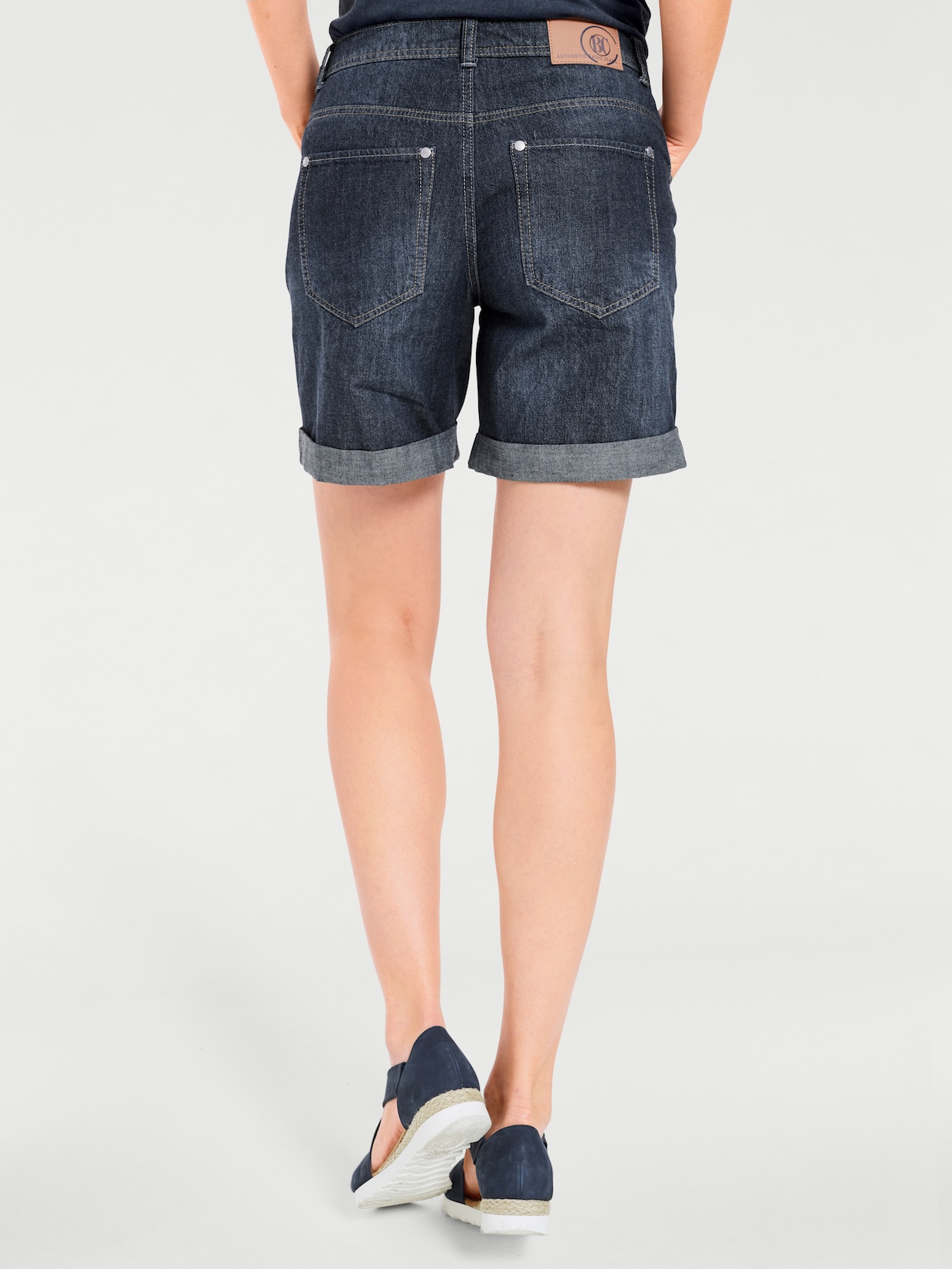 heine Short en jean - denim foncé