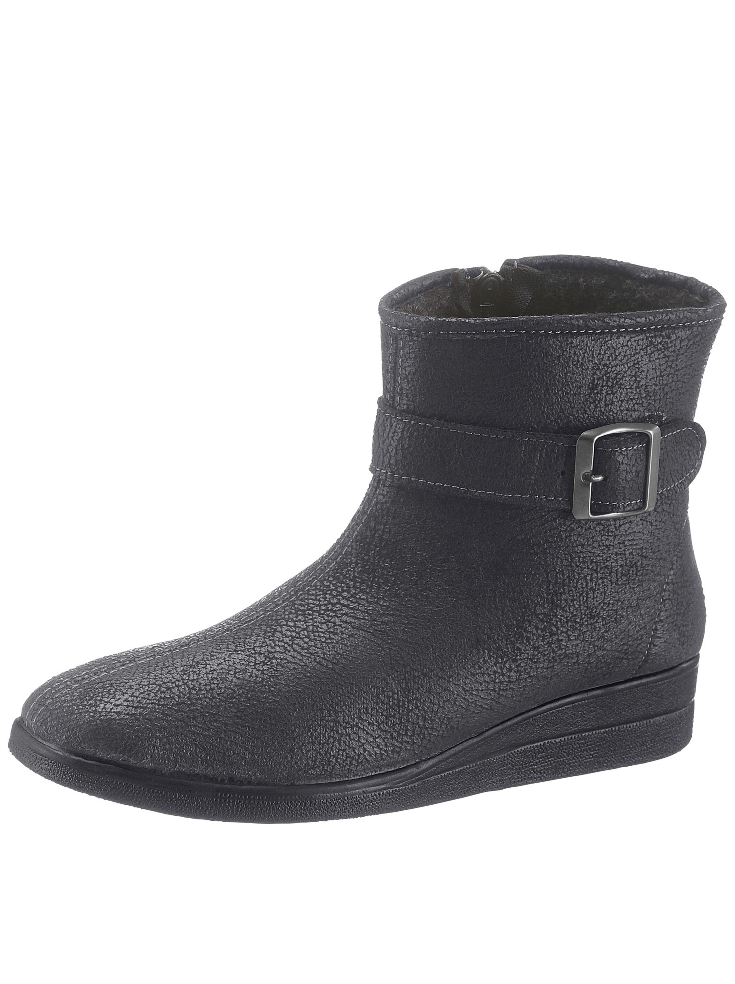 Stiefelette - schwarz