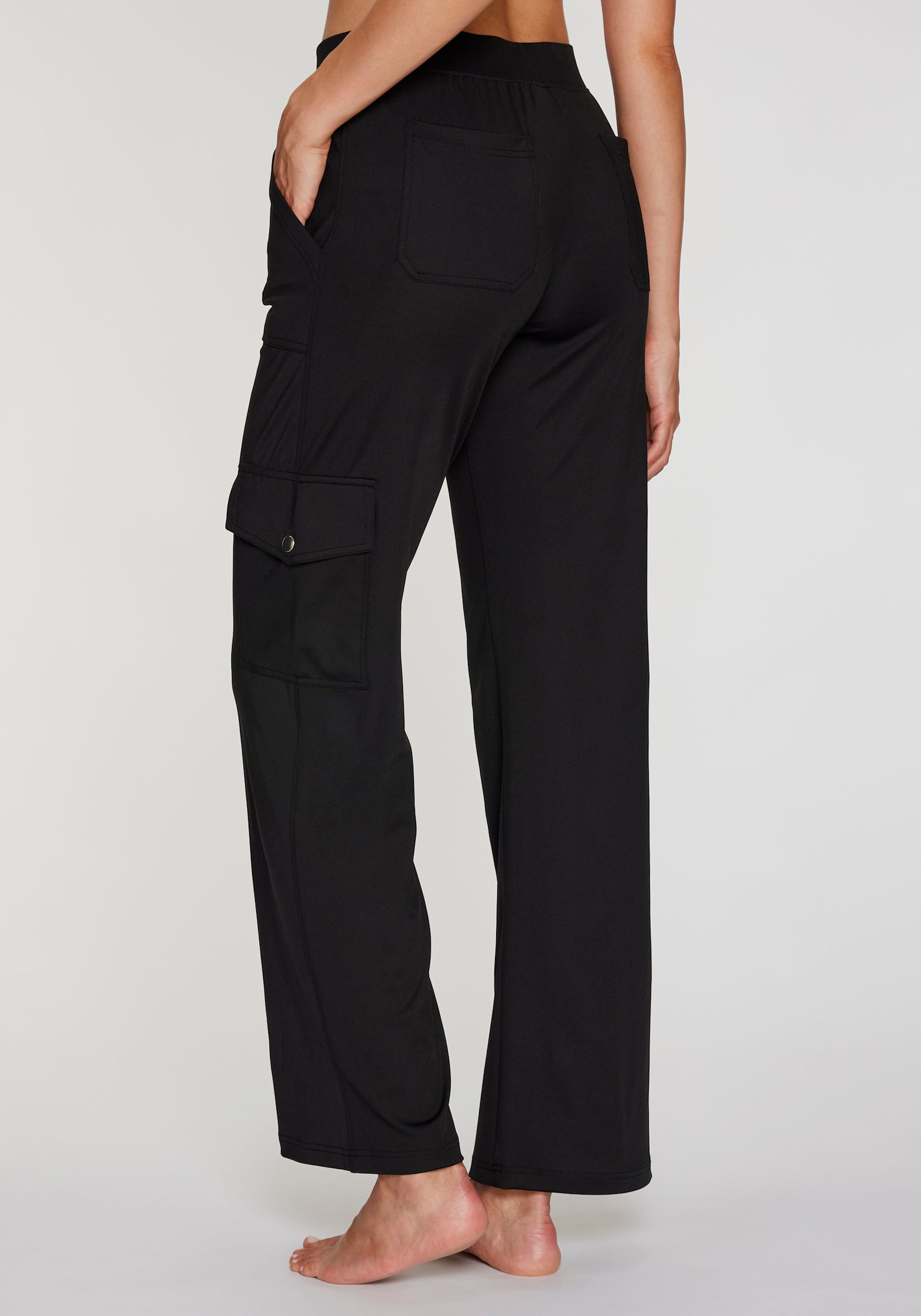 H.I.S Cargohose - schwarz