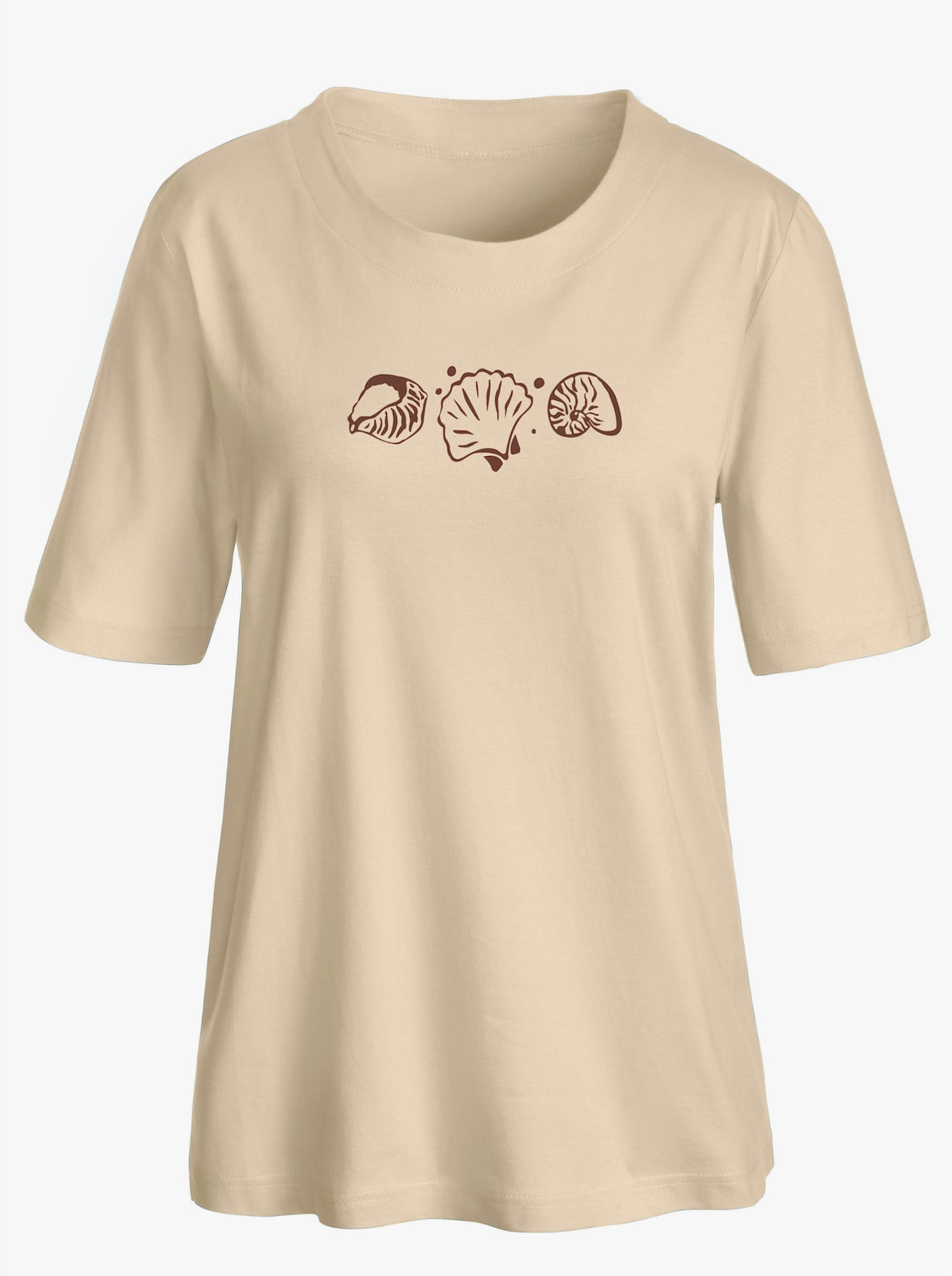 T-shirt à manches courtes - beige