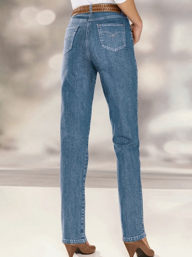 5-pocketjeans - blue-bleached