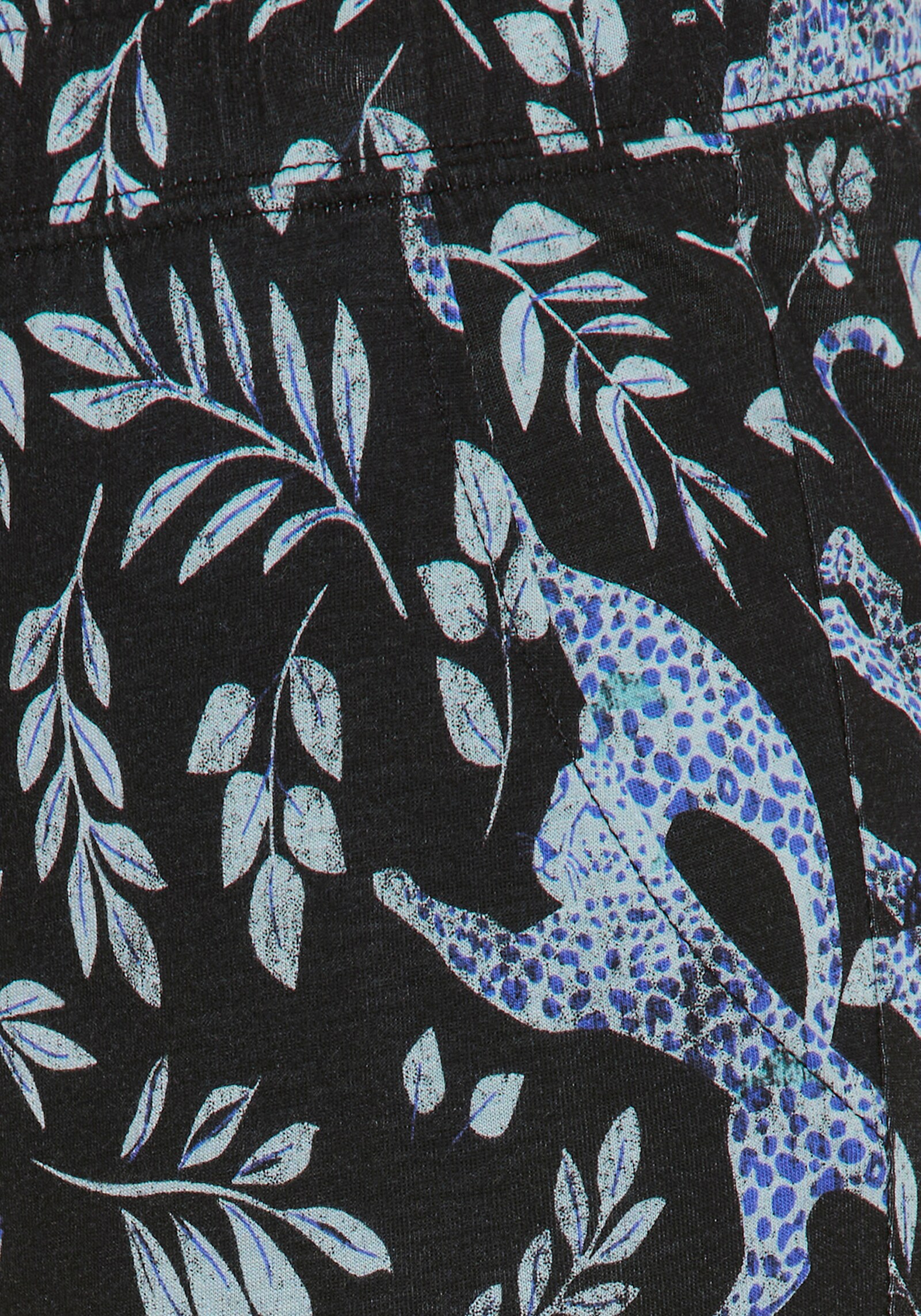 Vivance Dreams Pyjama - schwarz bedruckt