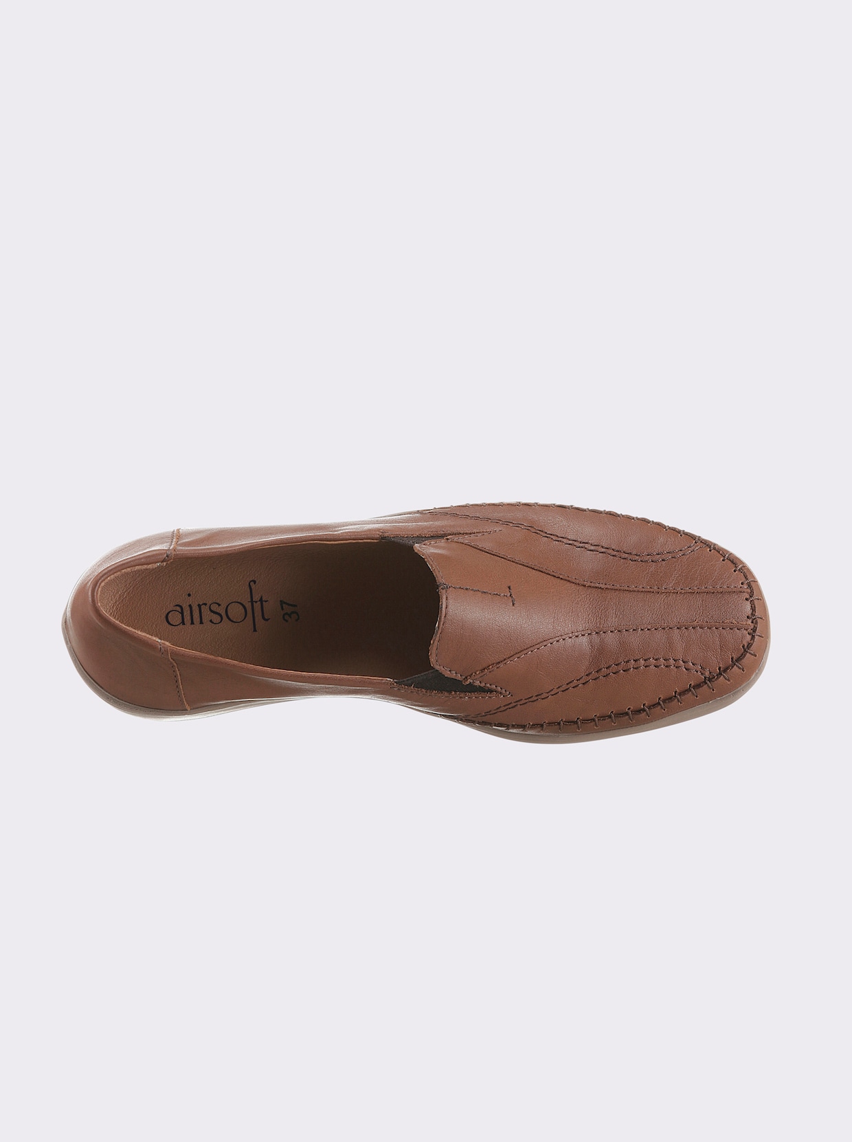 airsoft comfort+ Slipper - cognac