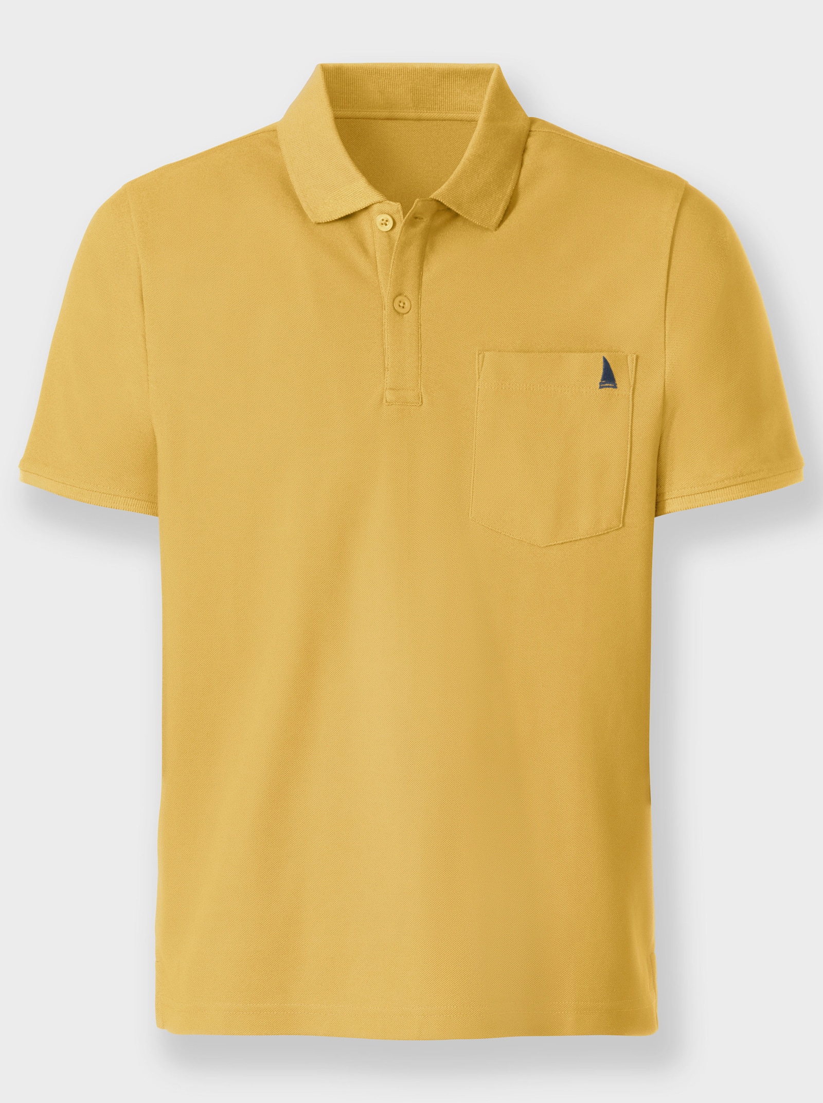Catamaran Kurzarm-Poloshirt - gelb