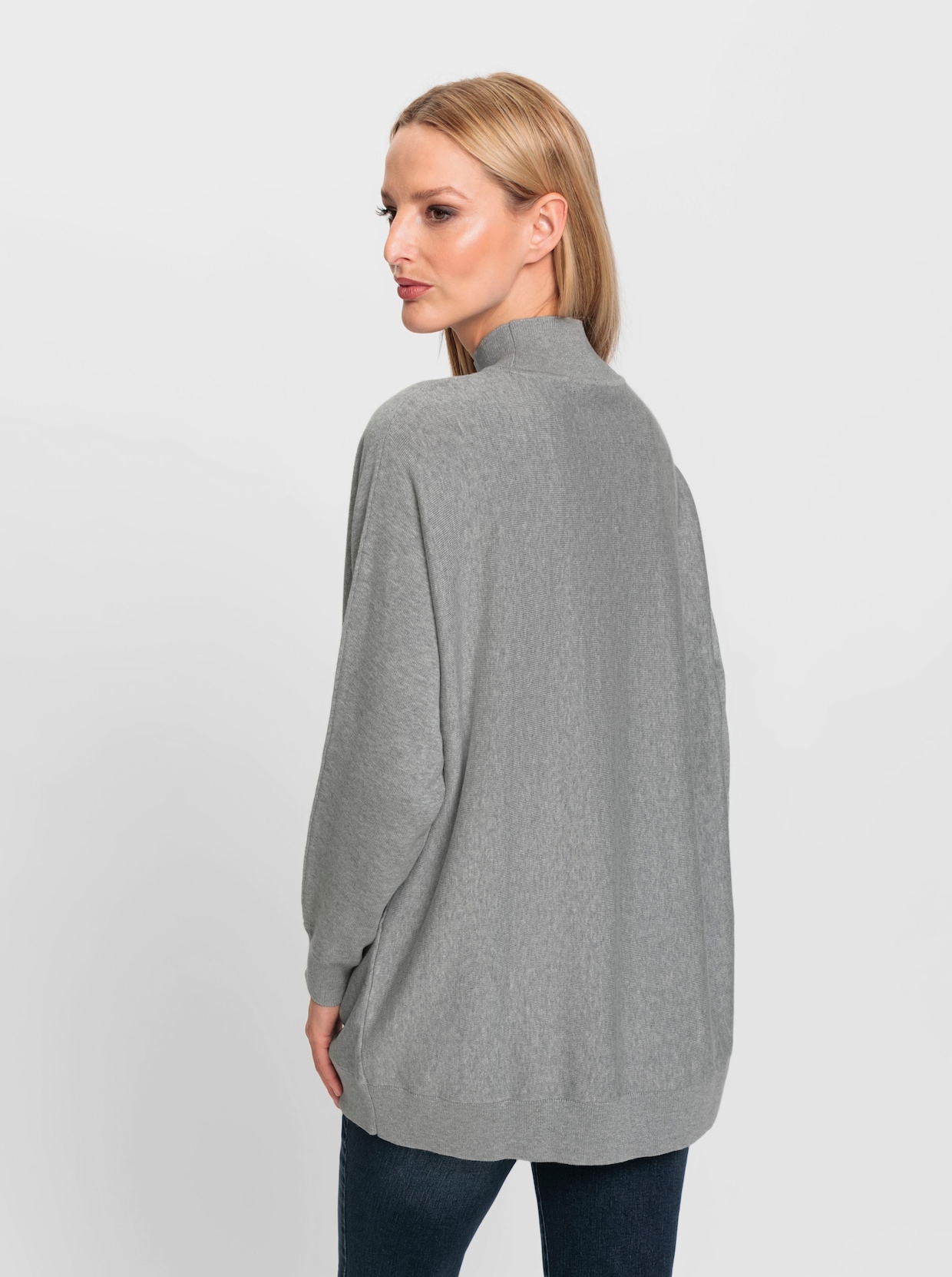 heine Pullover - grau-meliert