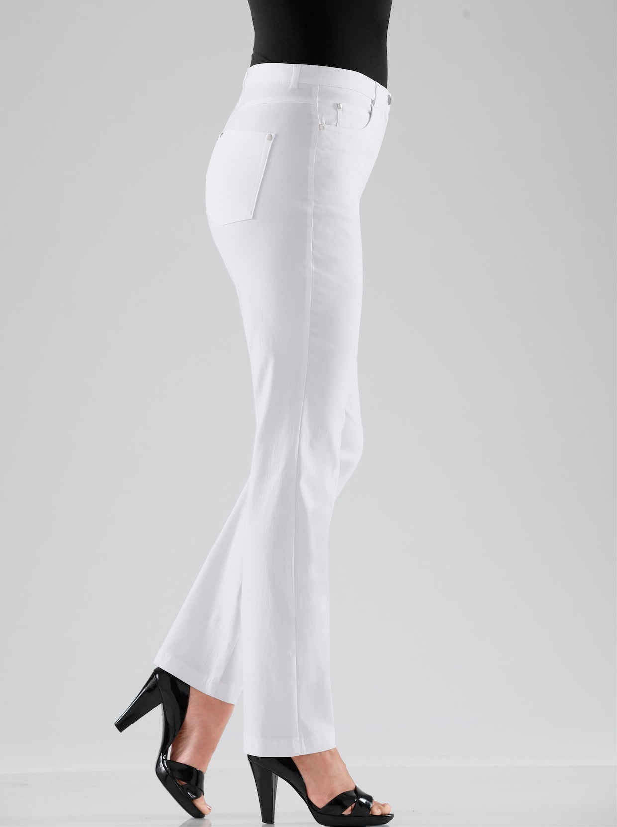 Stehmann Comfort line Pantalon 5 poches - blanc