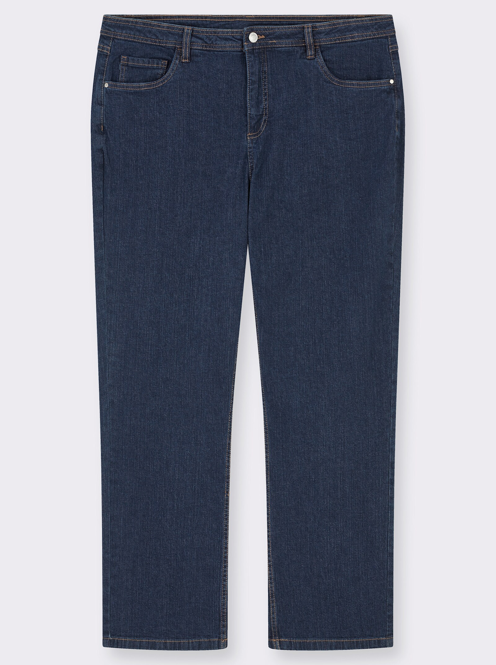 5-Pocket-Jeans mit lässig weiten Beinen - blue-stone-washed