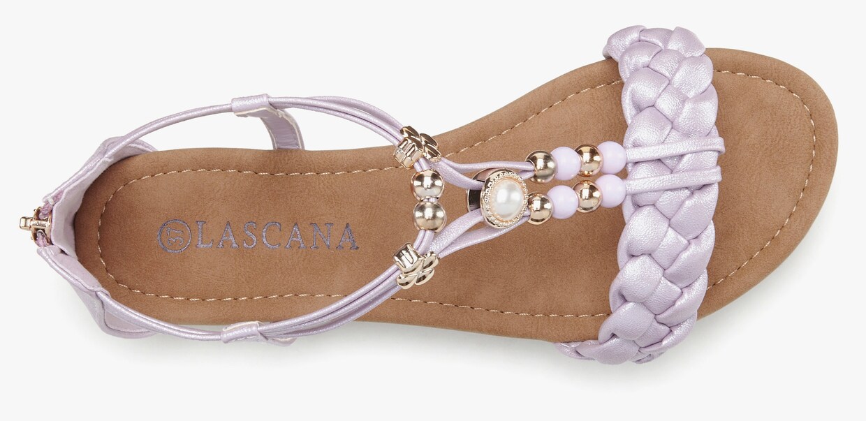 LASCANA sandalen - lila