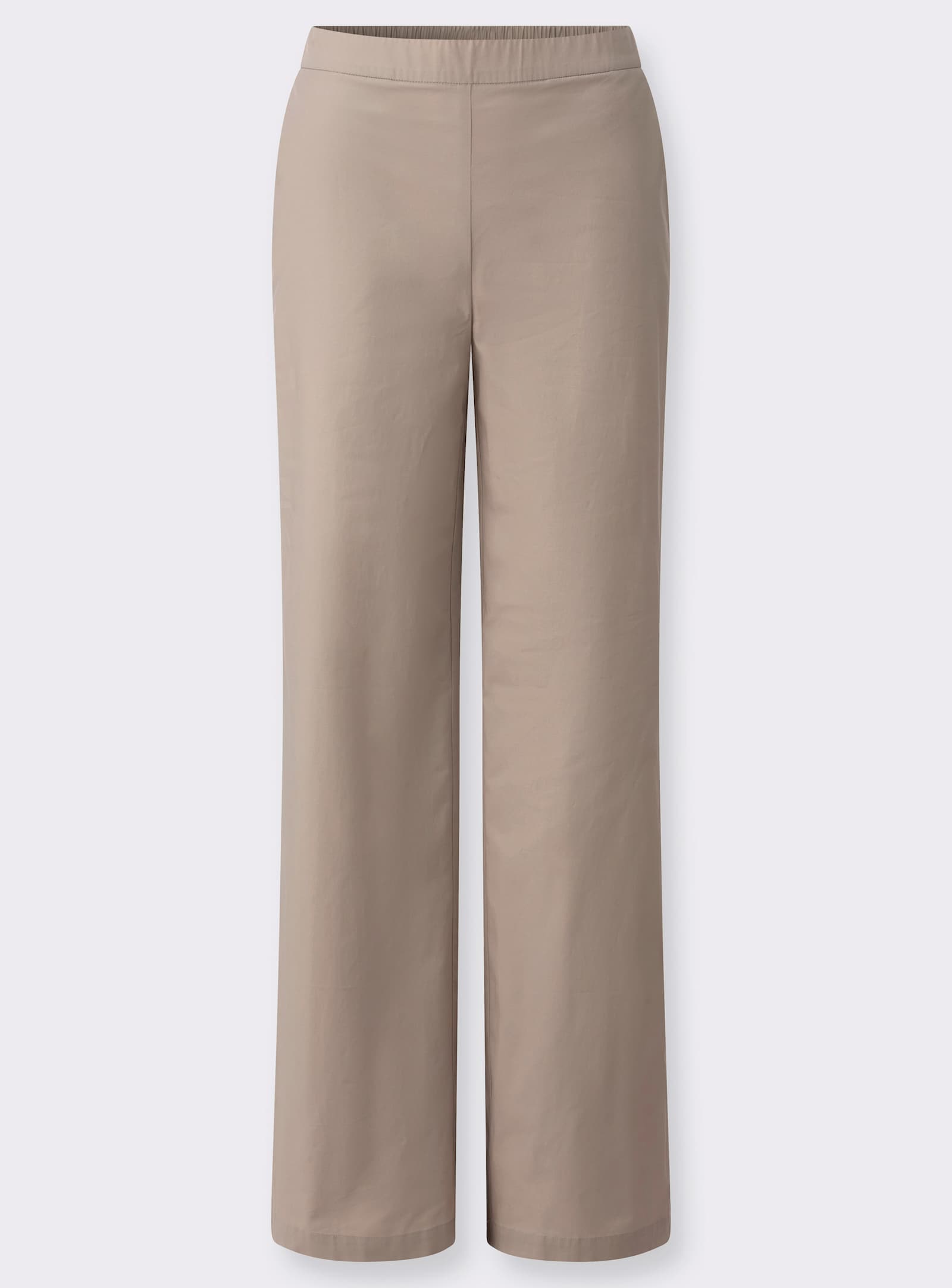 heine Comfortbroek met wijde pijpen - sesam