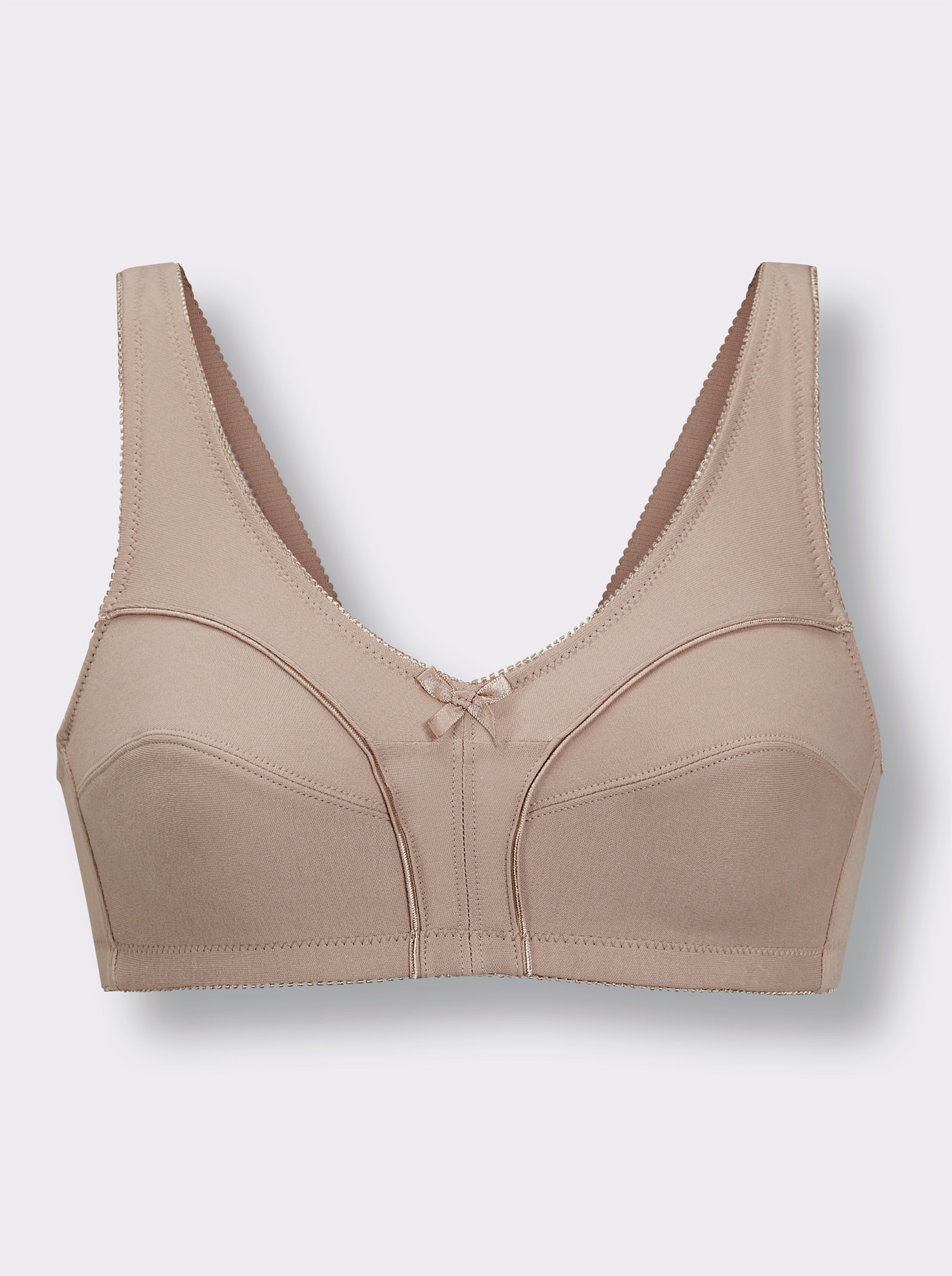 Viania BH ohne Bügel mit verstärkten Untercups - beige