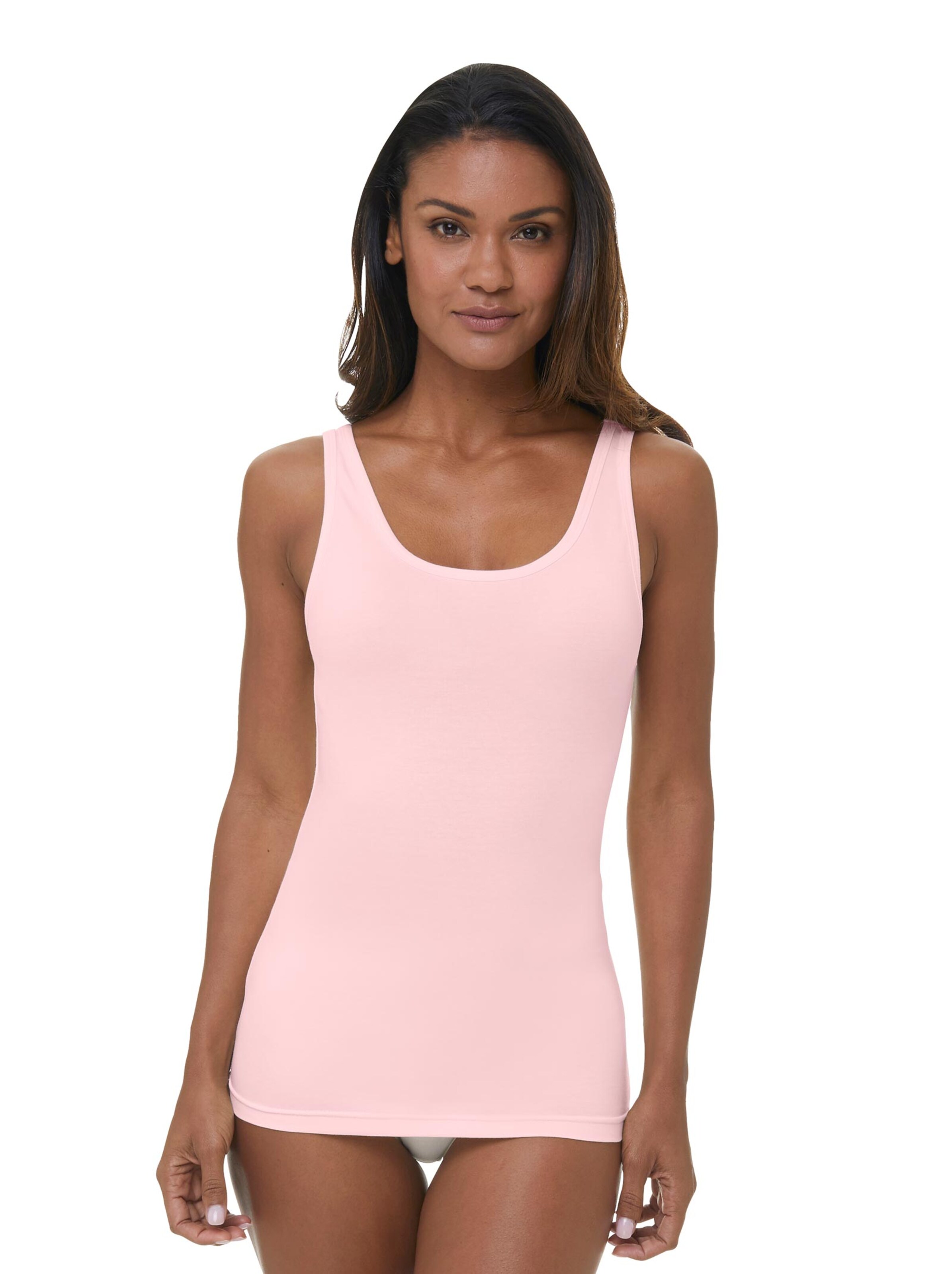 wäschepur Achseltop - silberfarben + rosé + champagner