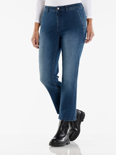 Ankle jeans - blue-stone-washed