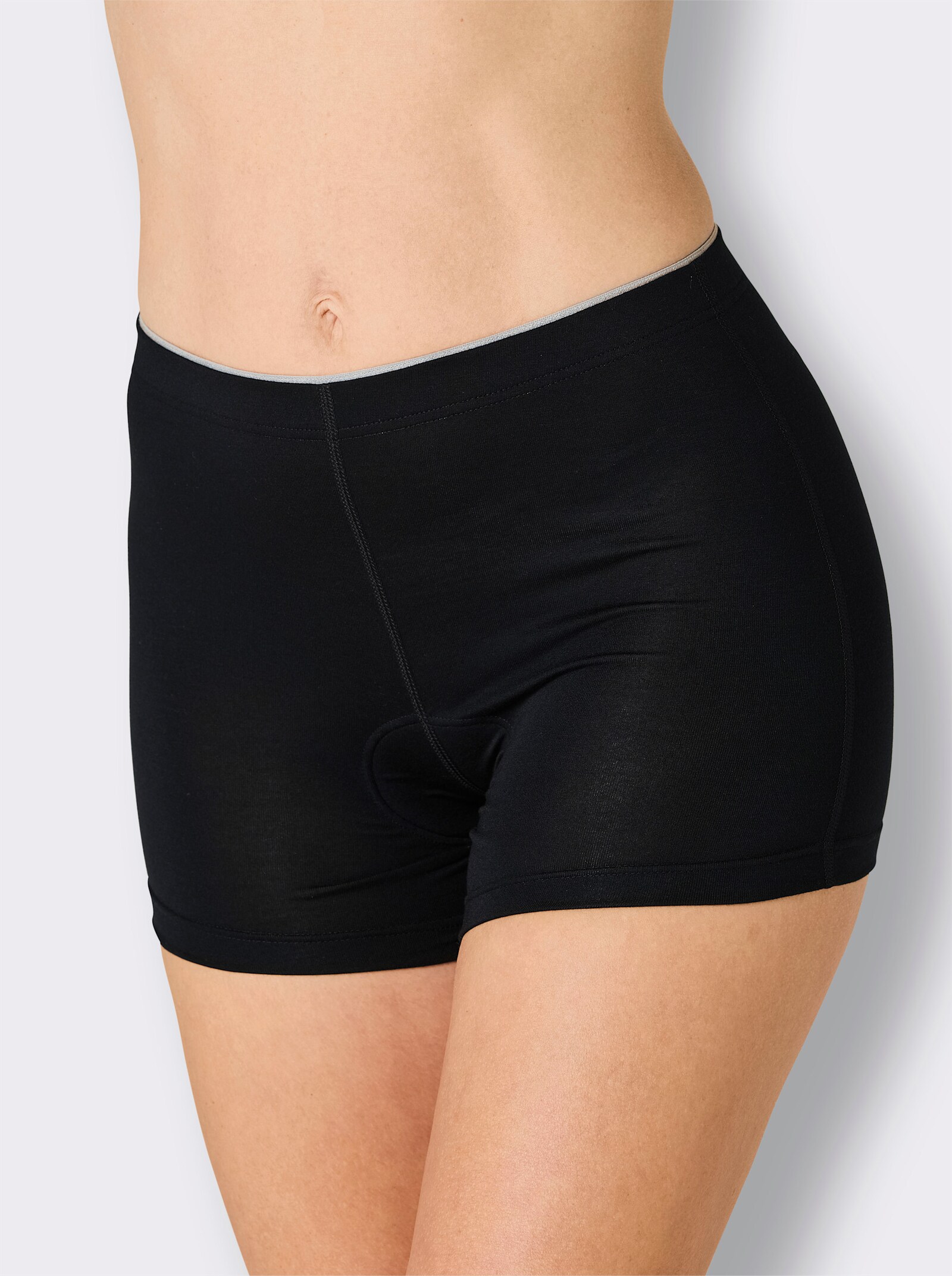Damen-Radlerunterhose - schwarz