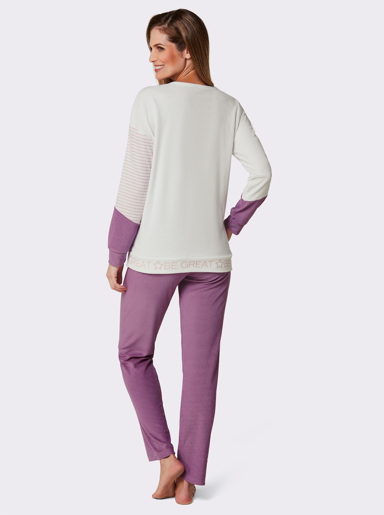 wäschepur Pyjama - roze/paars