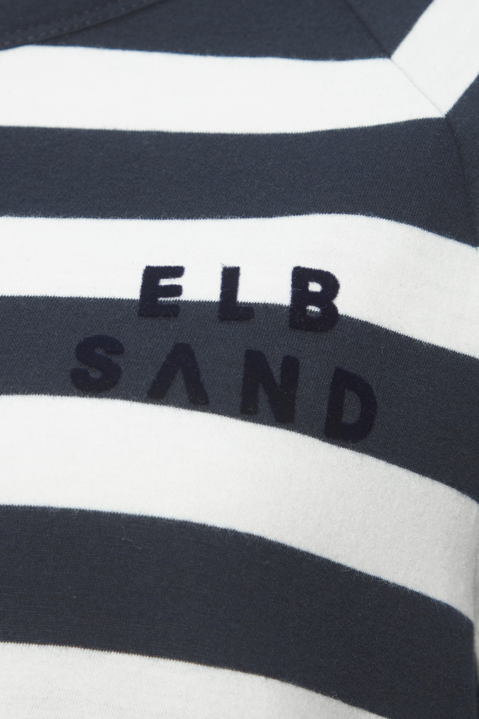 Elbsand 3/4-Arm-Shirt - creme-marine gestreift