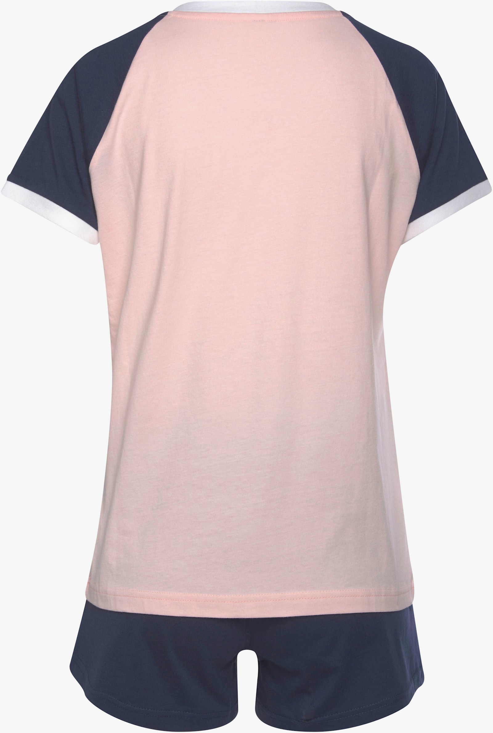 KangaROOS Pyjama court - rose-bleu foncé