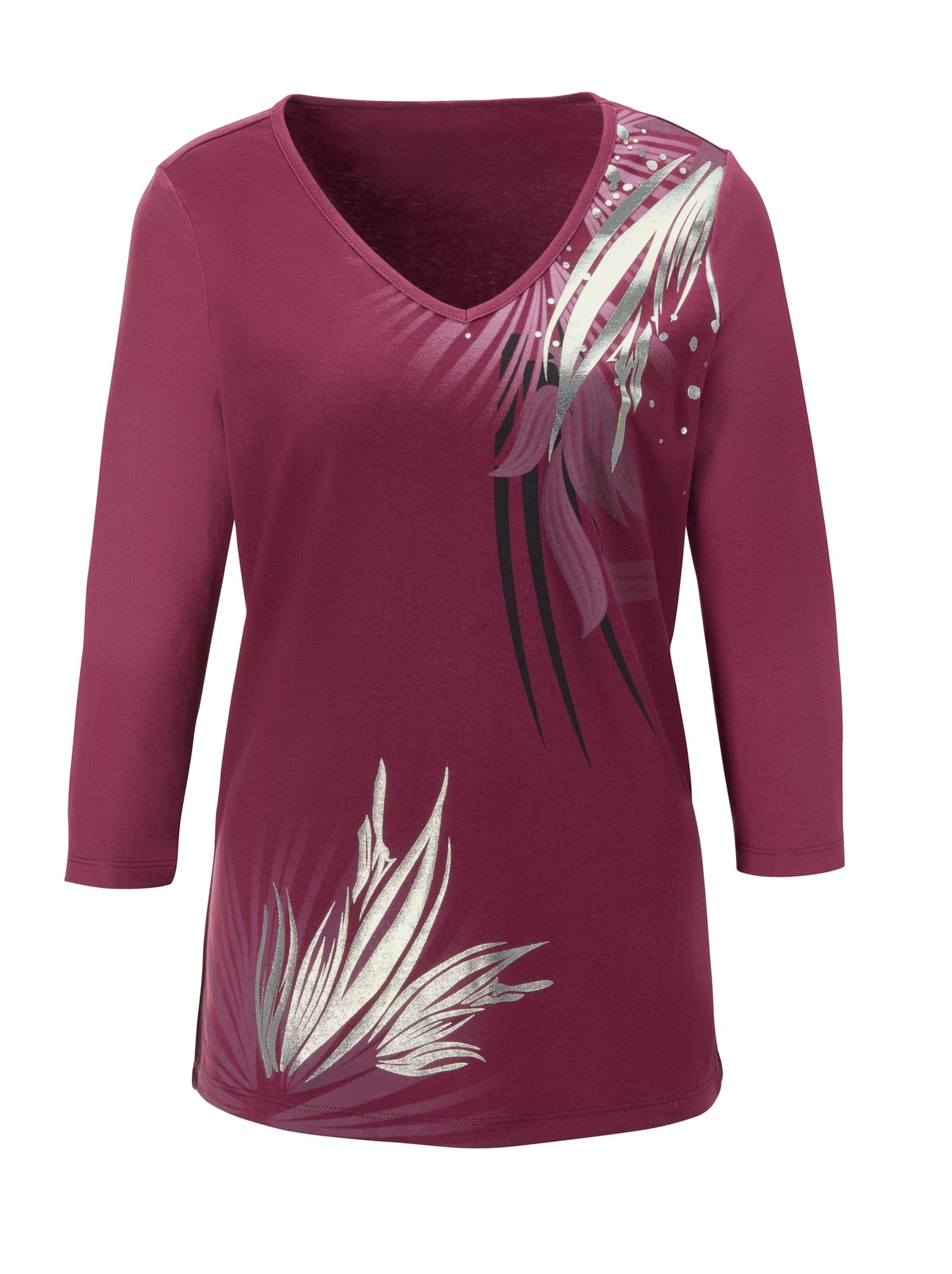 Shirt - fuchsia-bedruckt