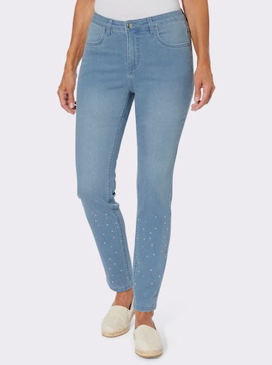 Jeans - blue-bleached