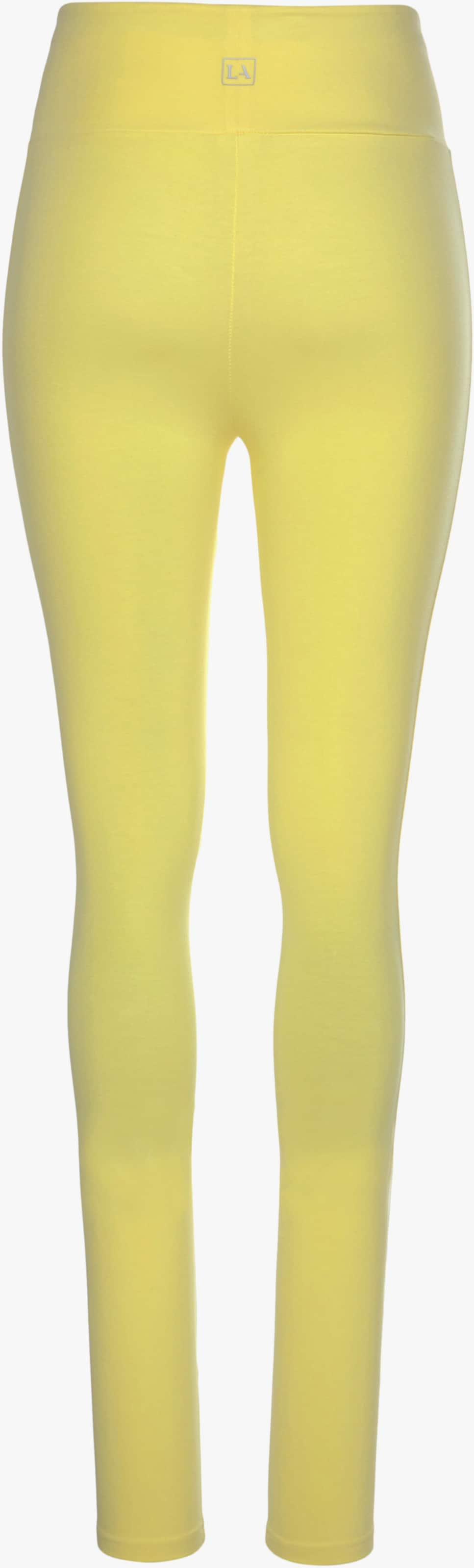 LASCANA Legging - jaune