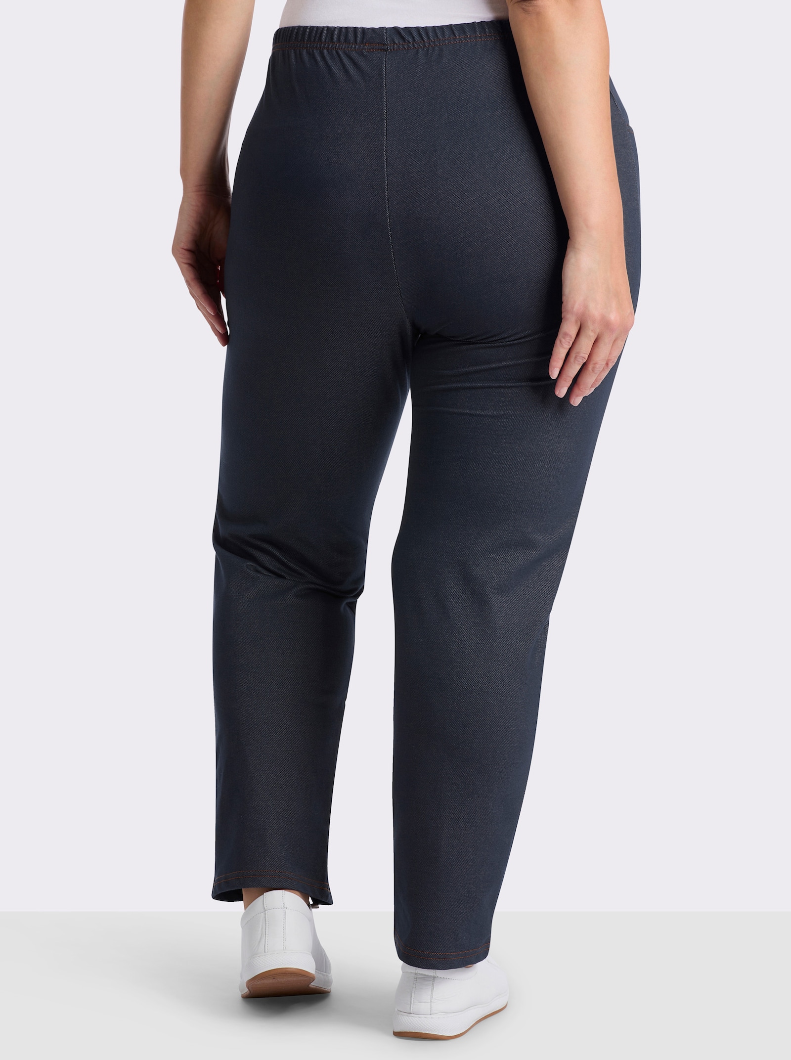 Freizeithose - jeansblau