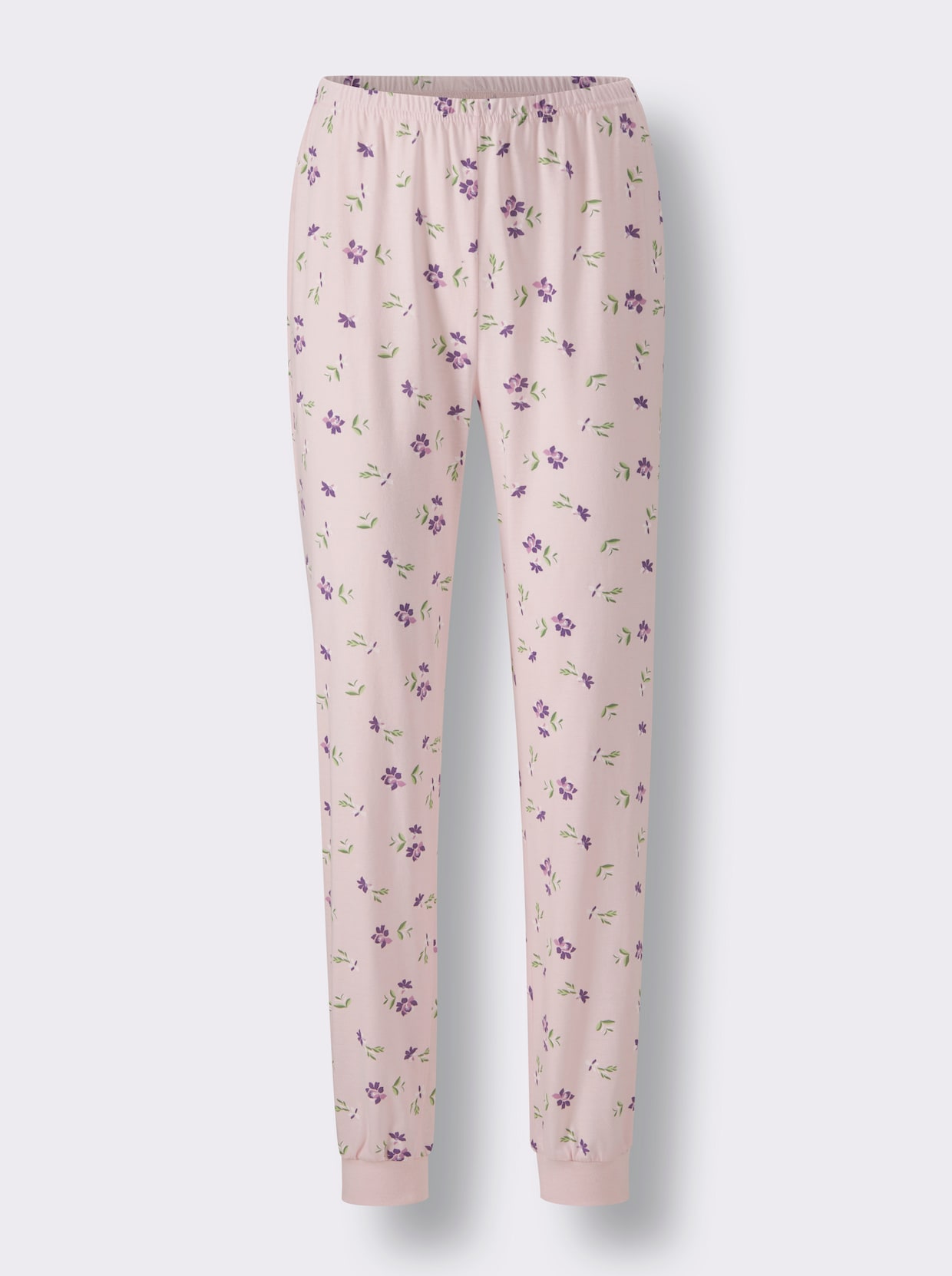 wäschepur Pyjama's - roze/lila bedrukt + lila