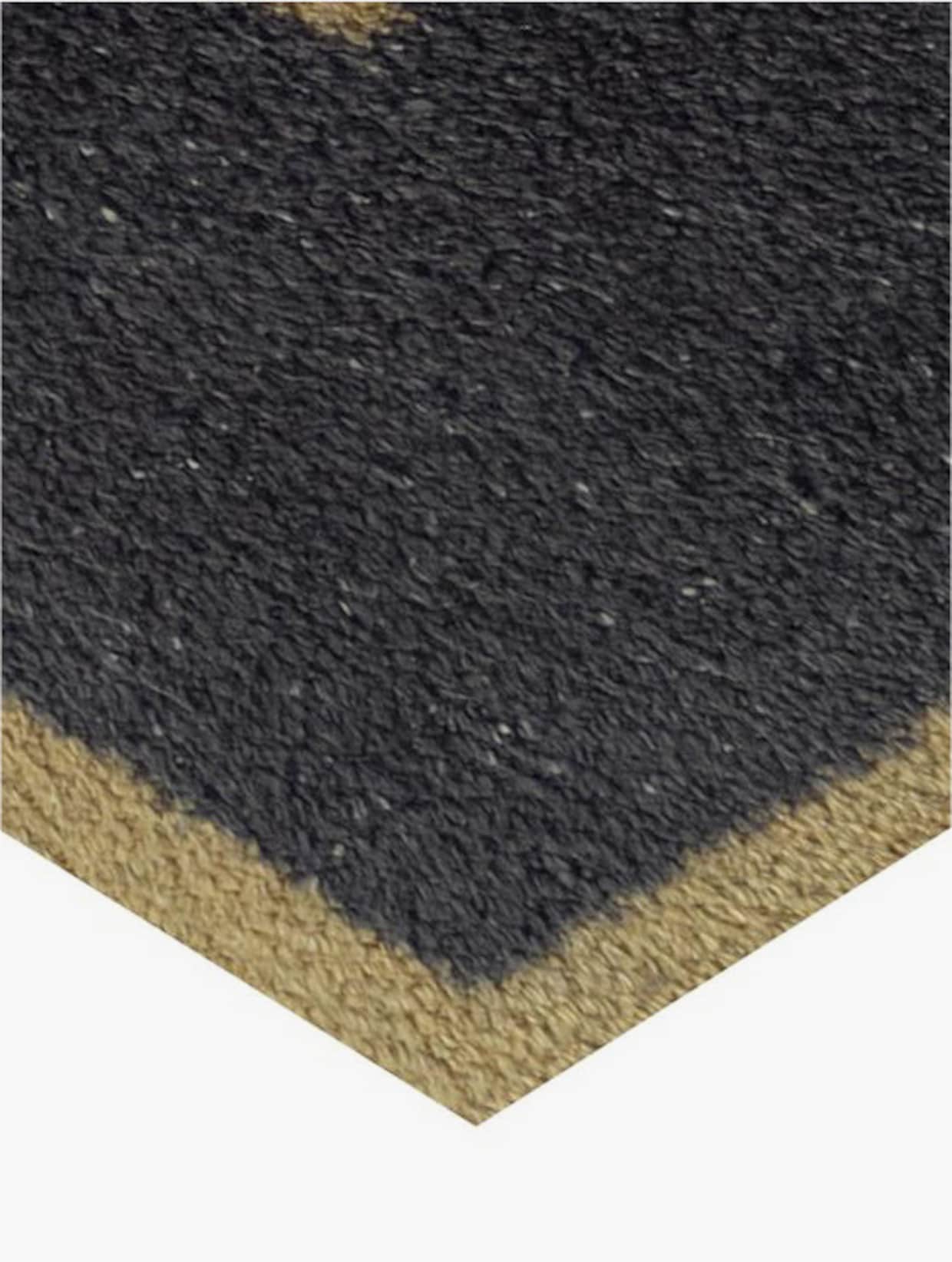 Turtle Mat Fußmatte - anthrazit-sand-bedruckt