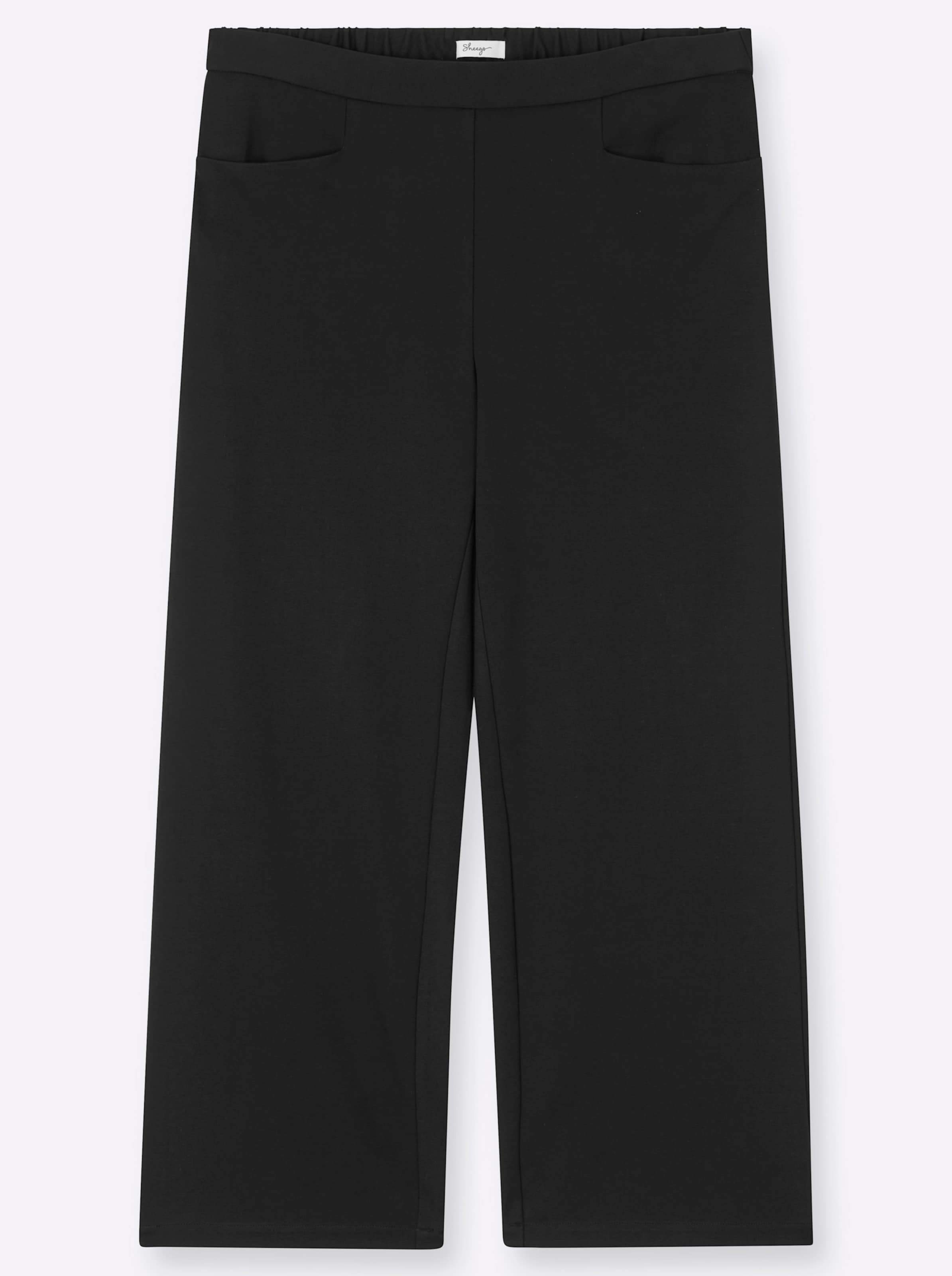 Sheego Damen Schwarz Schlupfhose - Bild 2