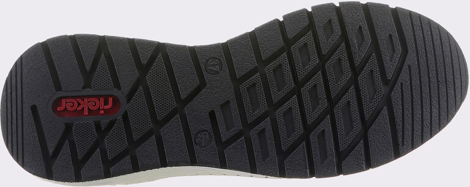 Rieker Sneaker met verwisselbaar voetbed - wit