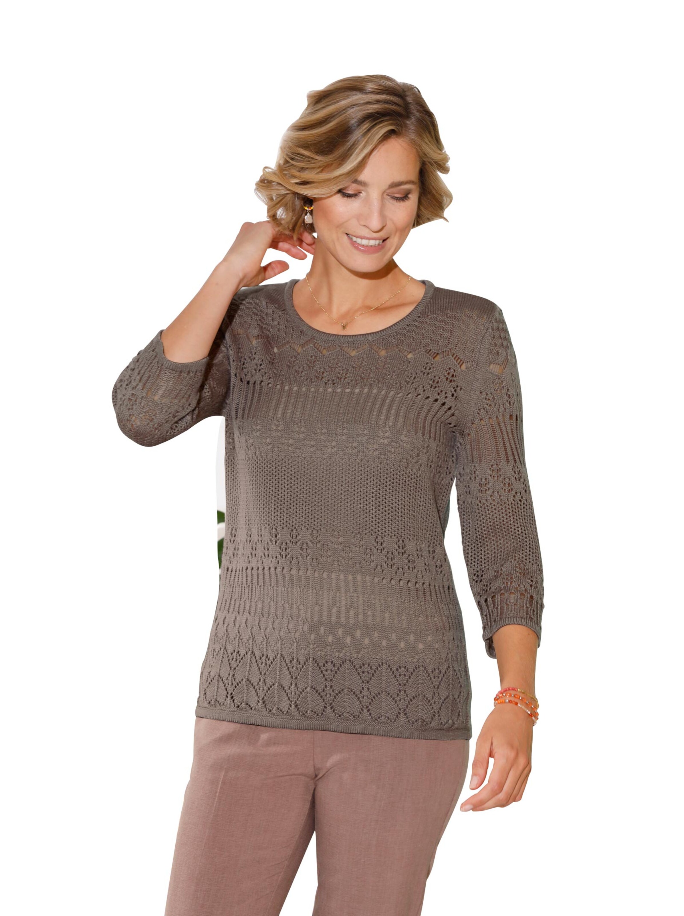 Pullover - taupe