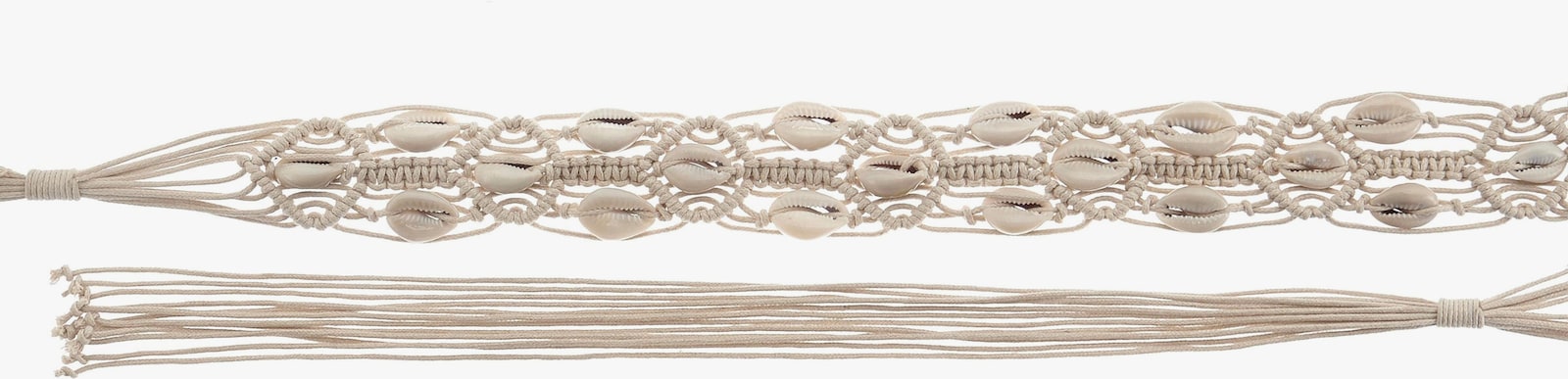 LASCANA Tailleceintuur - naturel/natuurlijk wit