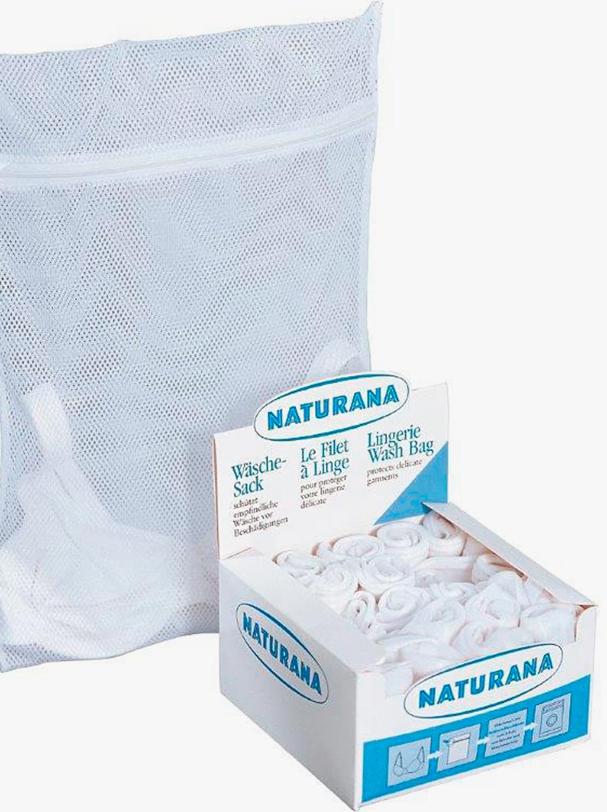 Naturana Wäschesäckchen - weiß