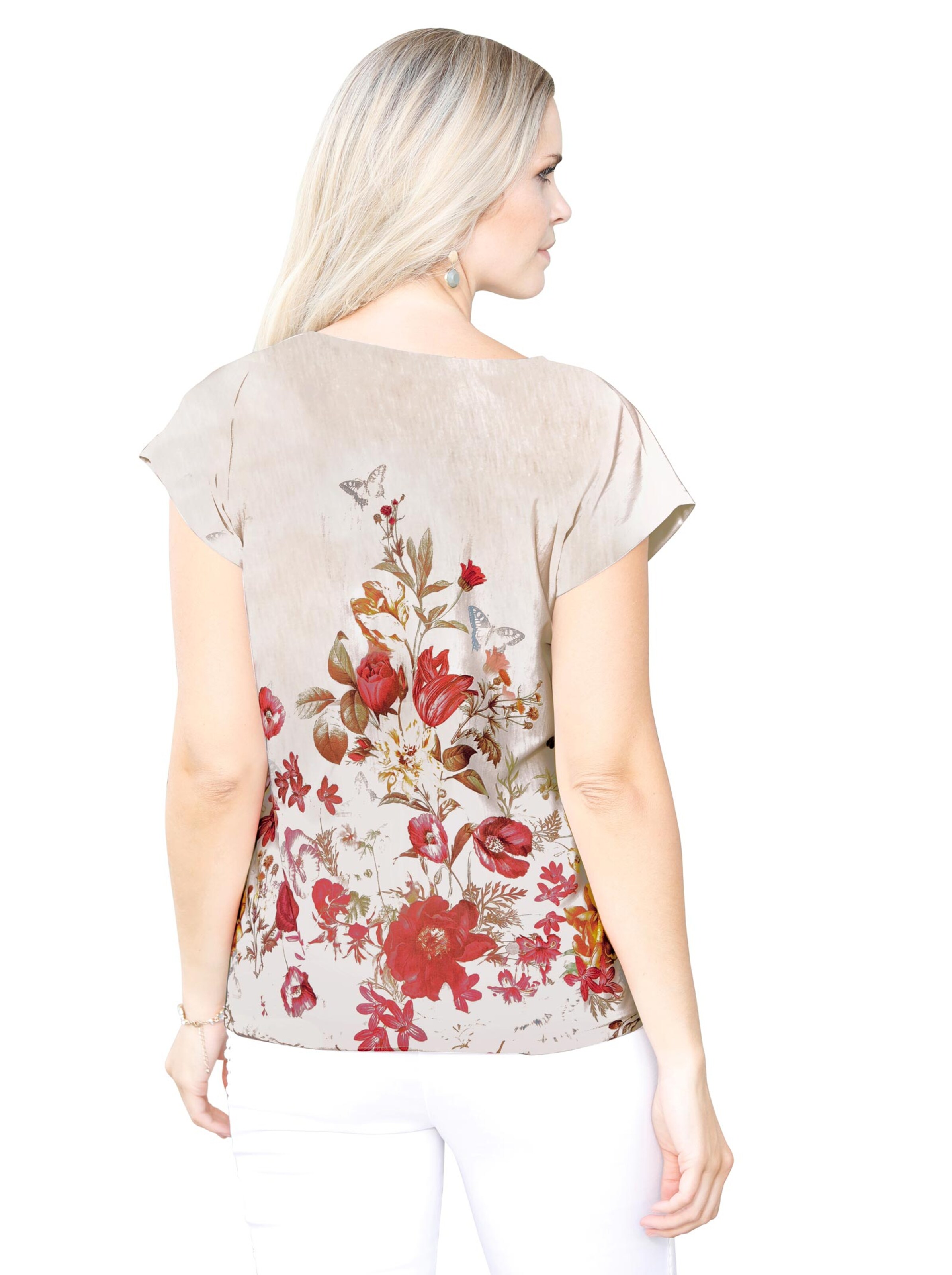 Shirt - ecru-bedruckt