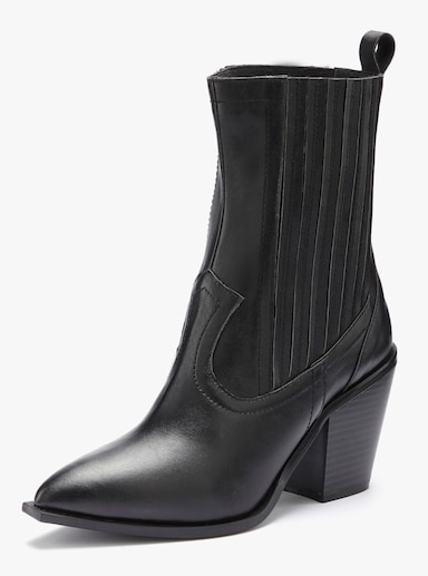 LASCANA Cowboy Boots - schwarz